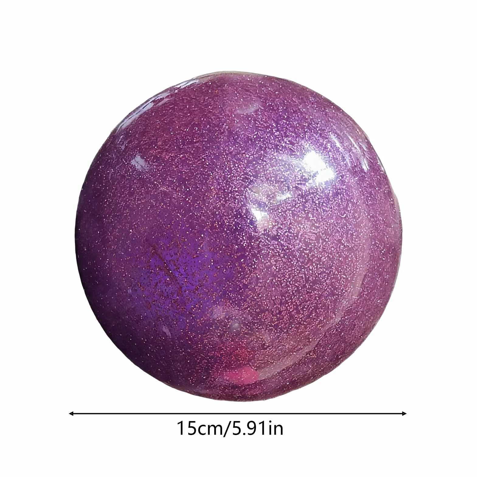 Ballon de Gymnastique Rythmique Haute Élasticité pour Filles Compétition