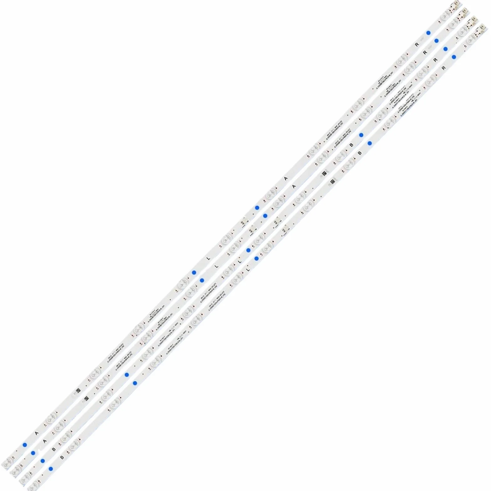 Bande de rétroéclairage LED for 55R754 55R754UA9 55R754U 55U9510 55651QL 55HAQ6351 17DLB55NER4-A 17DLB55NER4-B JL.D550C1330-078AS-M_V01 rétroéclairage LED du téléviseur