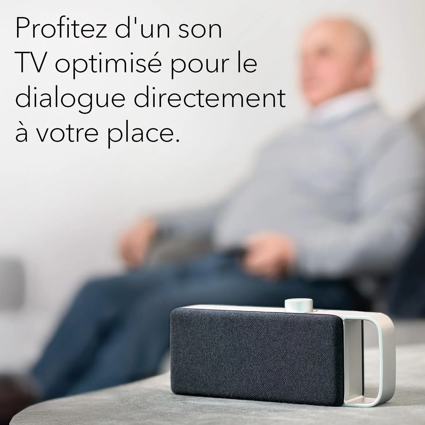 Faller Oskar Barre de Son sans Fil Technologie Clear Voice Compacte Portable Noir