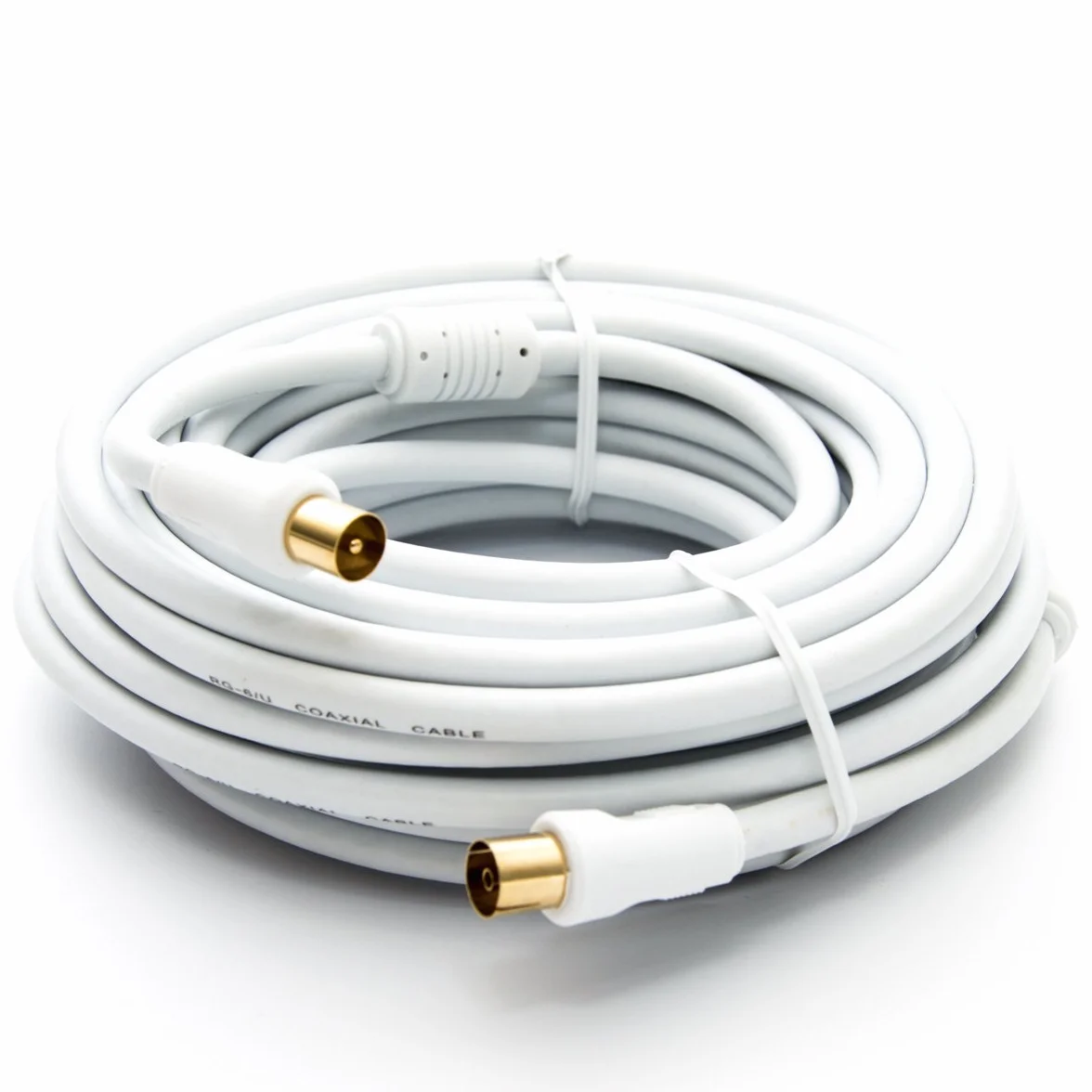 20m PremiumX HDTV TV câble d'antenne câble coaxial à la prise plaqué or 75 ohms câble coaxial pour la connexion par câble DVB-C DVB-C2