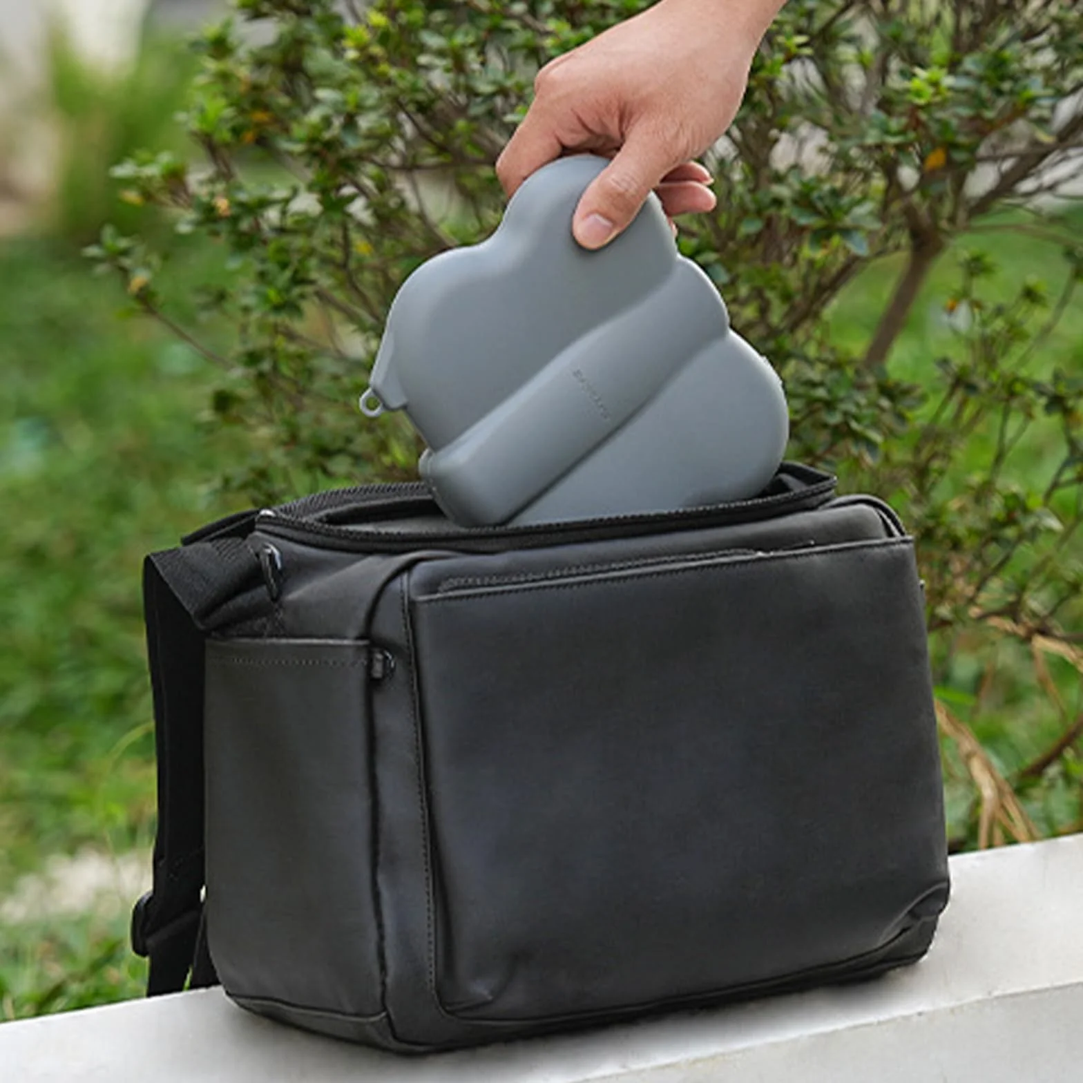 Étui Plastique pour DJI Neo 2 Étui de Transport Drone Sac de Protection Sac de Rangement Drone Accessoires pour DJI Neo 2, Compact Portable Léger (Blcak)