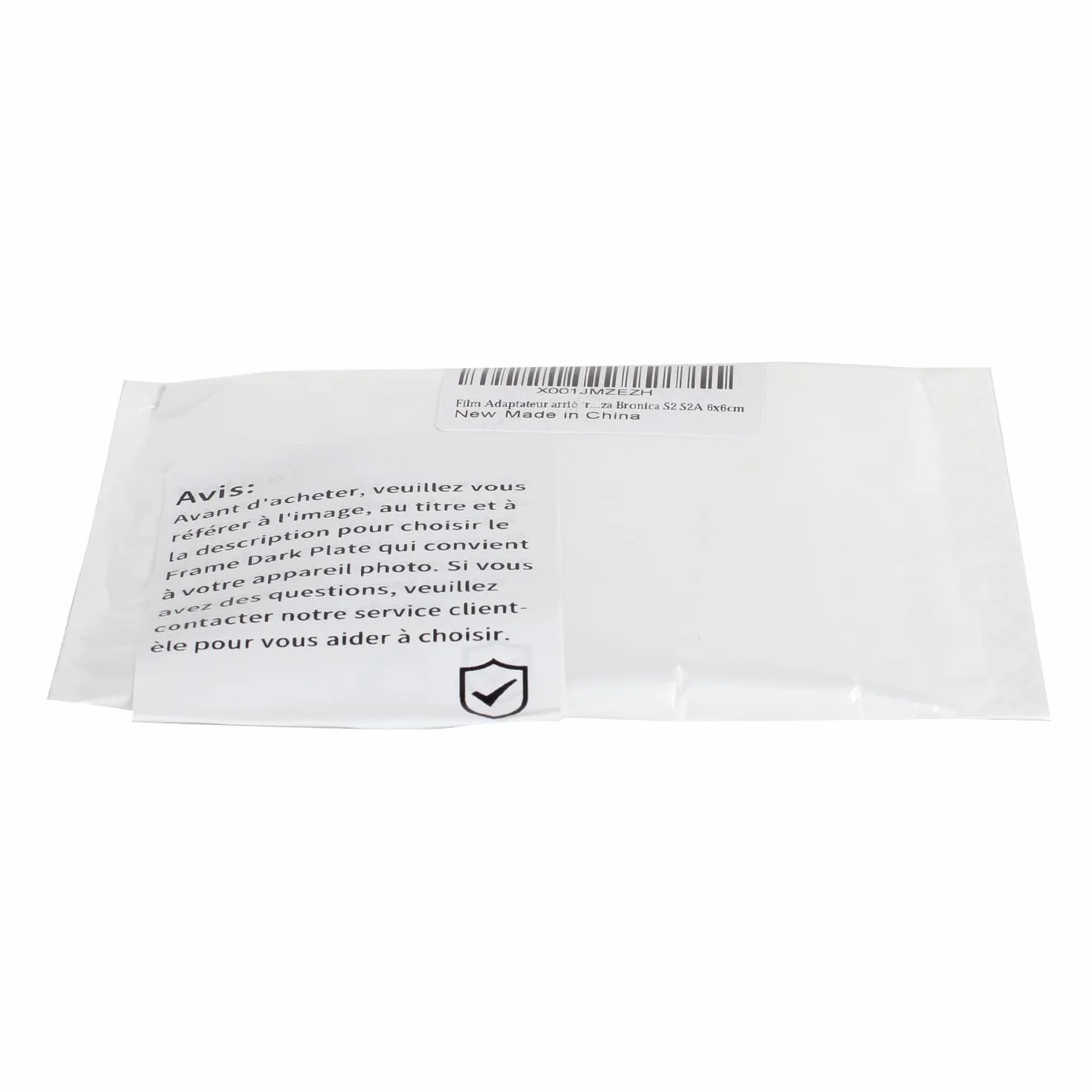 eTone 4 pièces de Remplacement Feuille Film Coupe Film Supports Sombres Diapositives pour Appareil Photo Grand Format 4x5