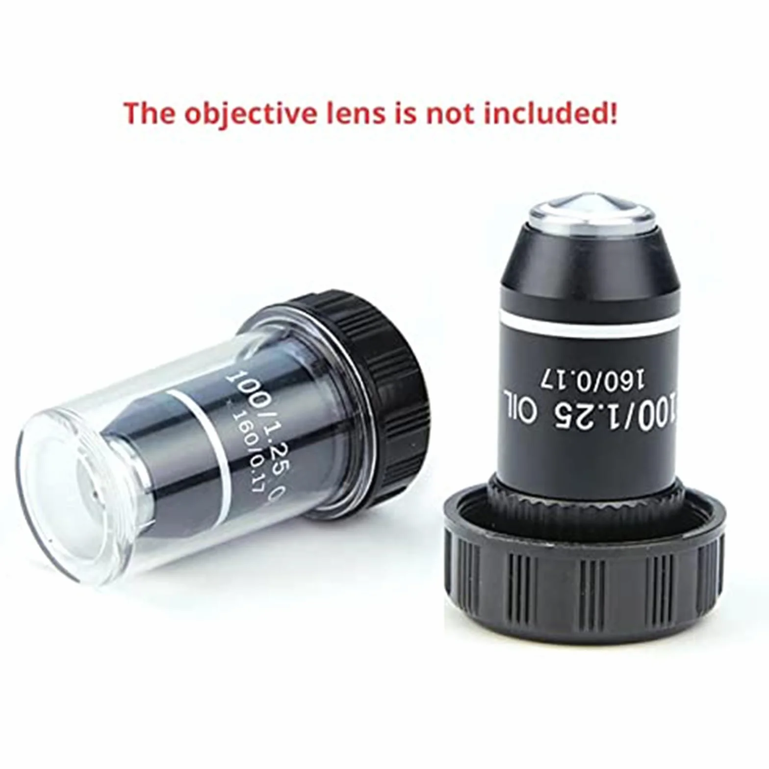 Étui de protection pour objectif de microscope biologique, boîte de rangement, accessoires portables