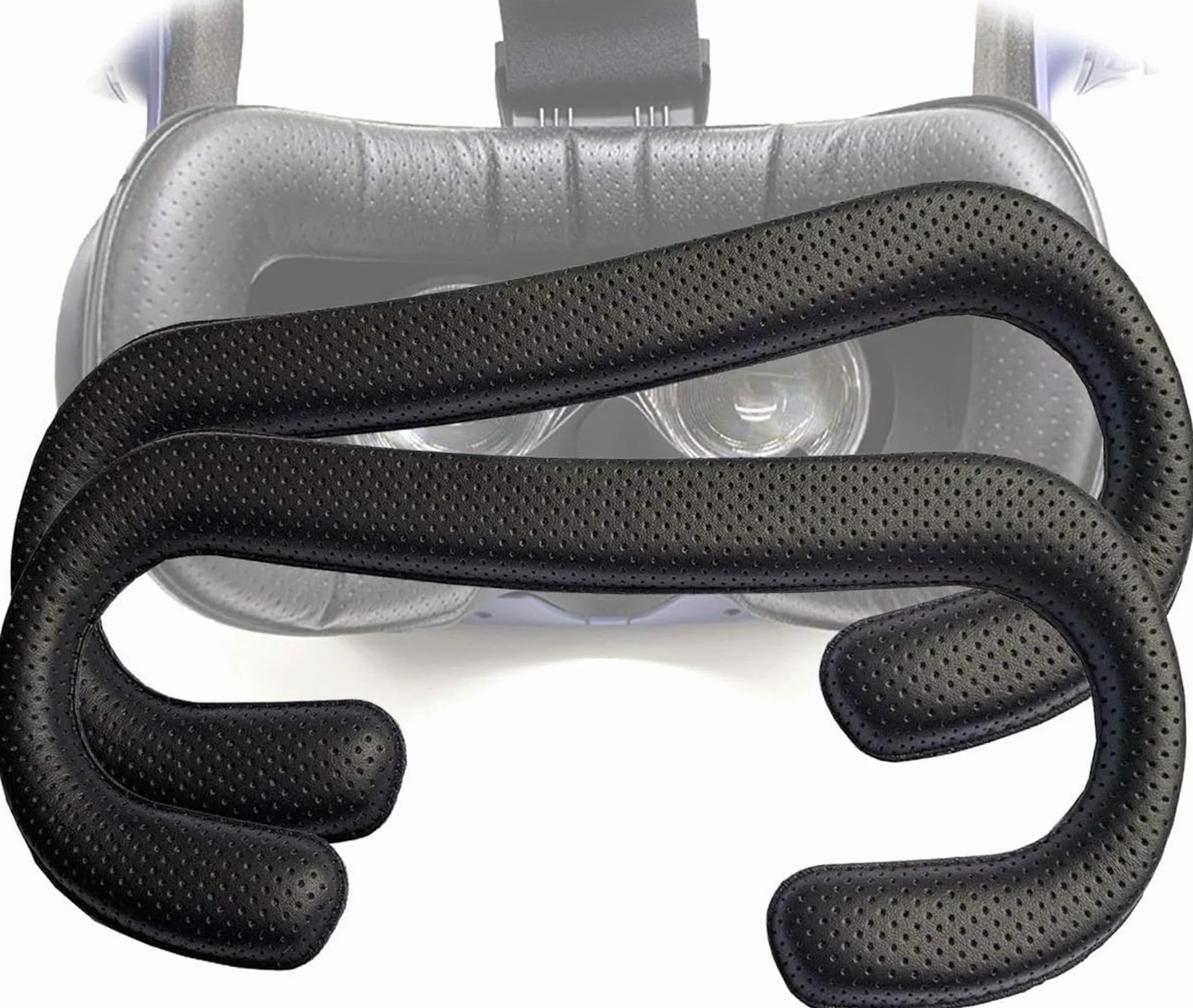 TamBee Coussinets de Rechange en Mousse pour Visage en Cuir Synthétique pour HTC Vive Pro VR Lot de 2