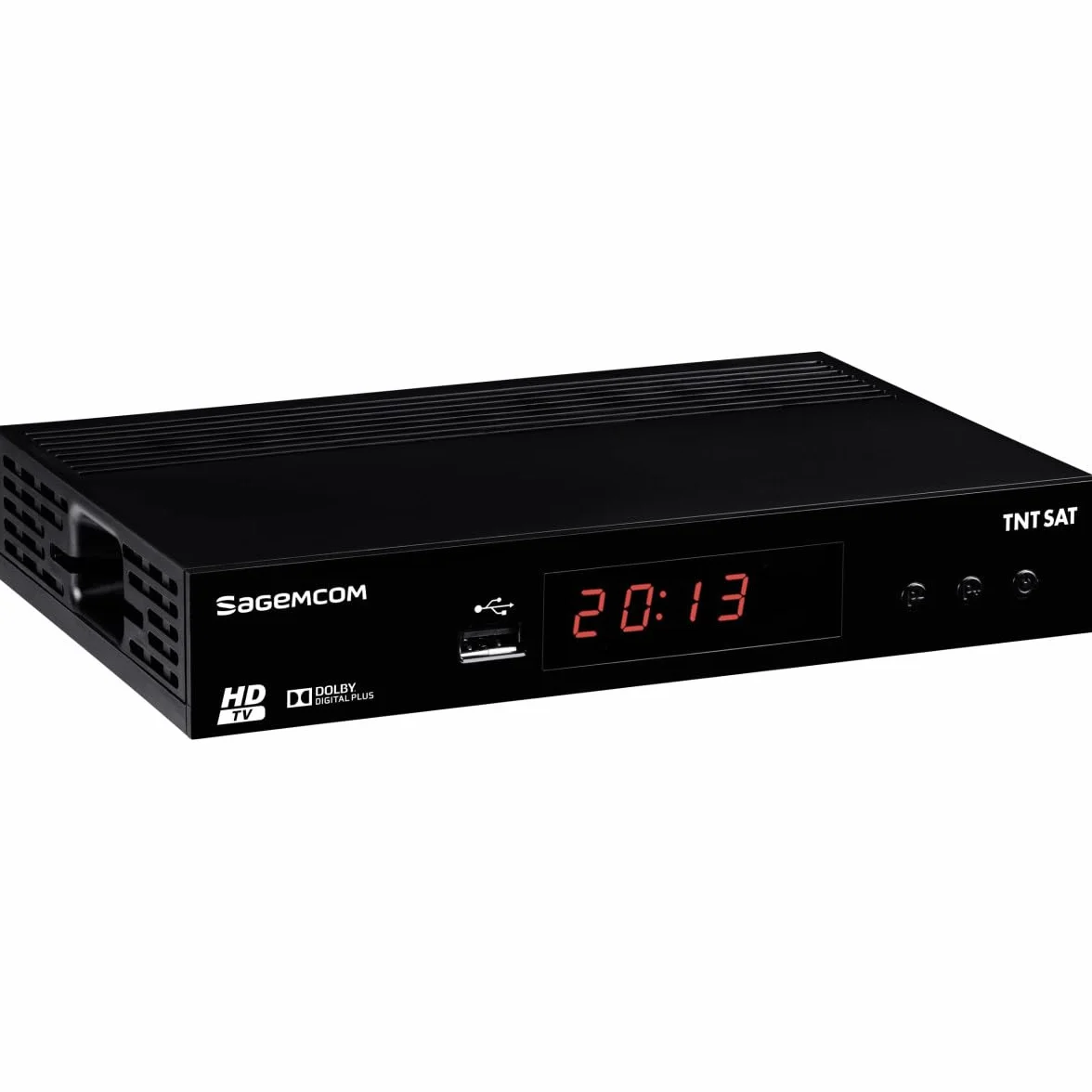 SAGEM Récepteur Satellite HD Astra + Carte TNTSAT V6 Chaînes TNT