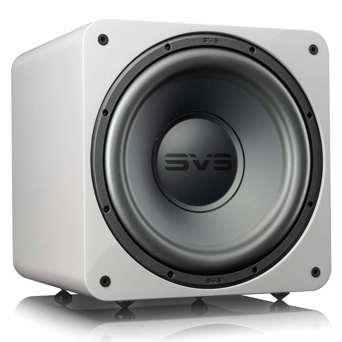 SVS SB1000 Pro Blanc Laqué Caisson de Graves