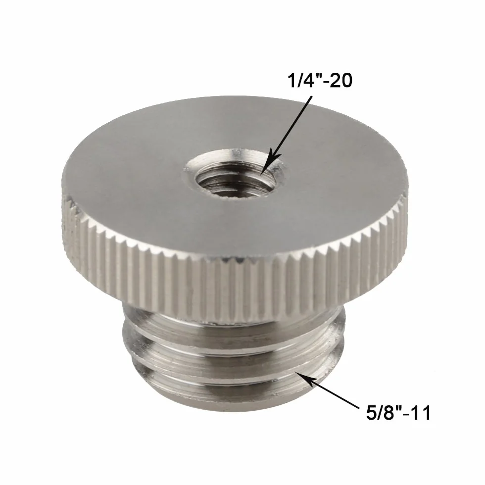 CAMVATE 1/4"-20 vers 5/8"-11 Filetée Adaptateur à vis pour Trépied Niveau Laser Bosch Adaptateur