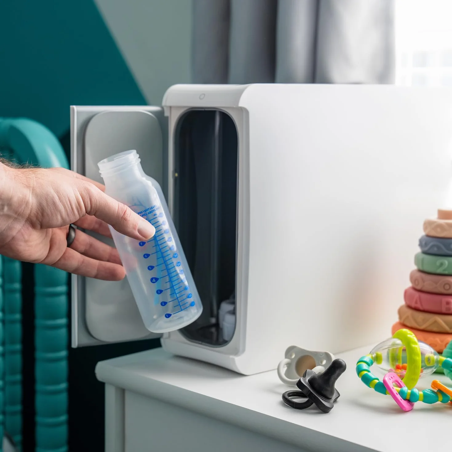 PhoneSoap Désinfectant UV Homesoap | Désinfecteur De Lumière UV Breveté Et Cliniquement Prouvé | (Blanc)