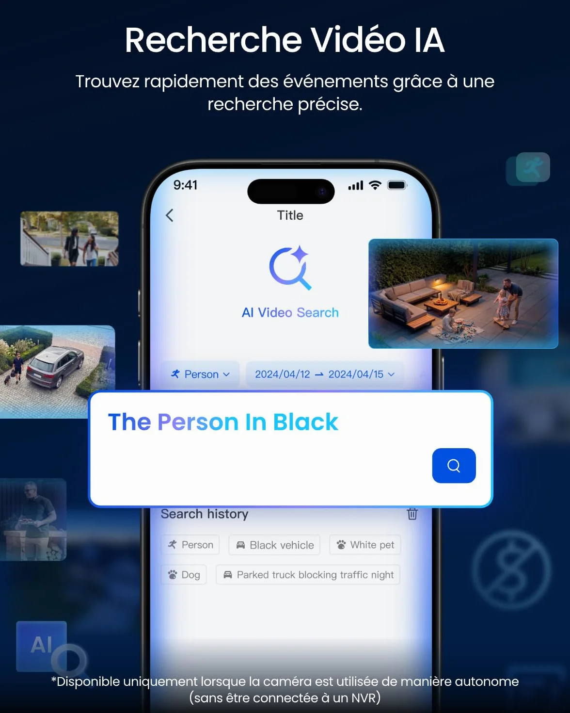 Reolink Camera Exterieur Filaire 10Mpx + 8Mpx à Triple Objectif, Caméra PoE avec Suivi-Synchro, Recherche Vidéo IA, Vision Nocturne Couleur et Infrarouge, Enregistrement 24h/24, OMVI 3i PoE