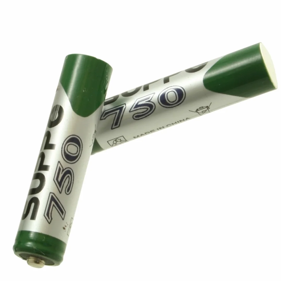 Lot de 2 piles AAA NiMH 750 mAh Gigaset pièce de rechange d'origine certifiée