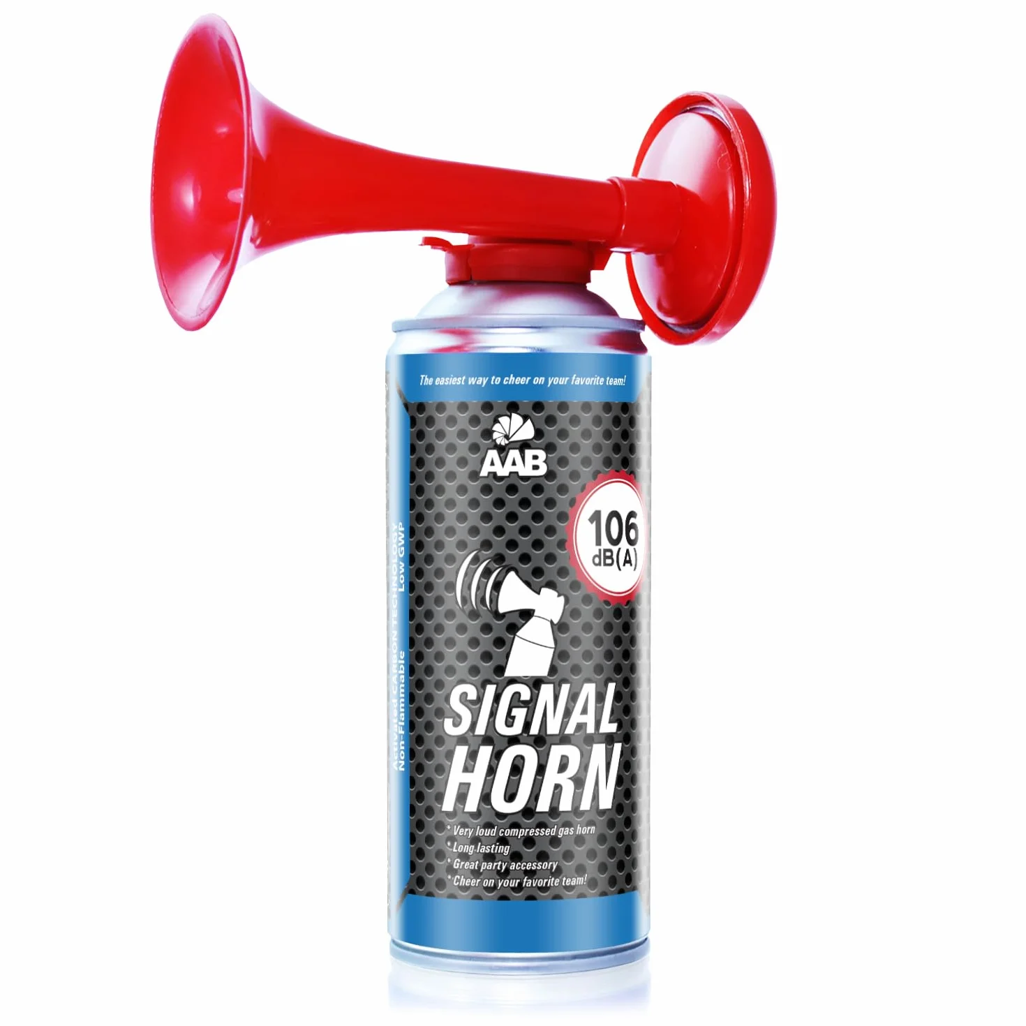 AABCOOLING 1X Signal Horn 106 DB(A) Jusqu'à 120 Signaux Corne de Brume Supporter