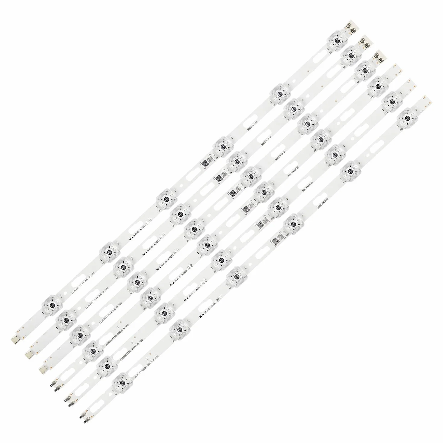 Bande de rétroéclairage LED for Samsung UE50AU7105K UE50AU7105 GU50AU7199U UE50AU7025K UE50AU7500UXRU UE50AU7500U UE50AU7192U