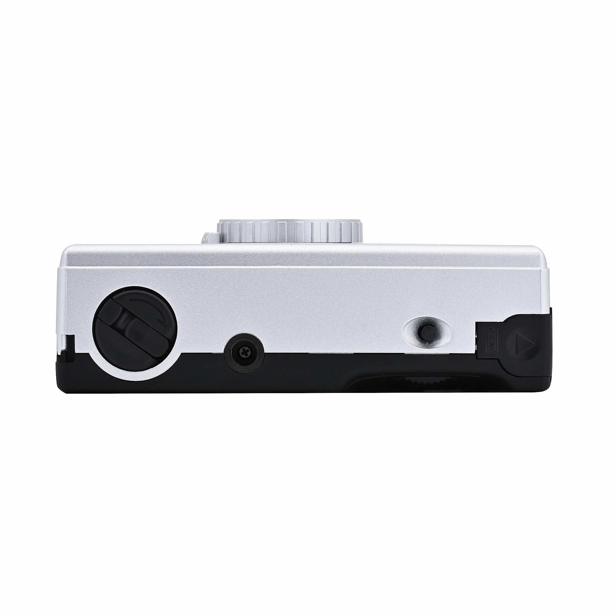 Kodak EKTAR H35N Appareil Photo Demi-Cadre, 35 mm, réutilisable, sans Mise au Point, Fonction Ampoule, Filtre étoile intégré, Objectif amélioré (Film et Pile AAA Non incluses) (Vert rayé)