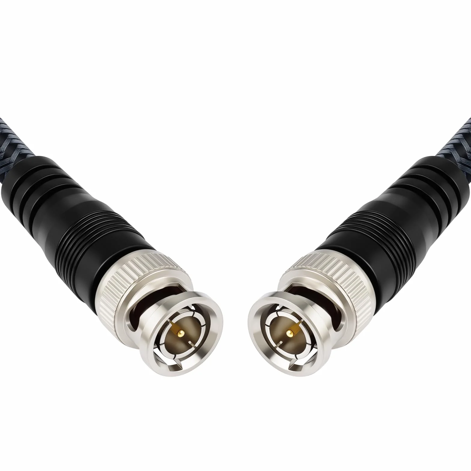 Câble Coaxial BNC Mâle 75ohm RG-6/U 20M, Cordon Vidéo à Faible Perte de Blindage à Faible Perte pour l'analyseur d'antenne, radio CB, caméra de vidéosurveillance de sécurité, DVR