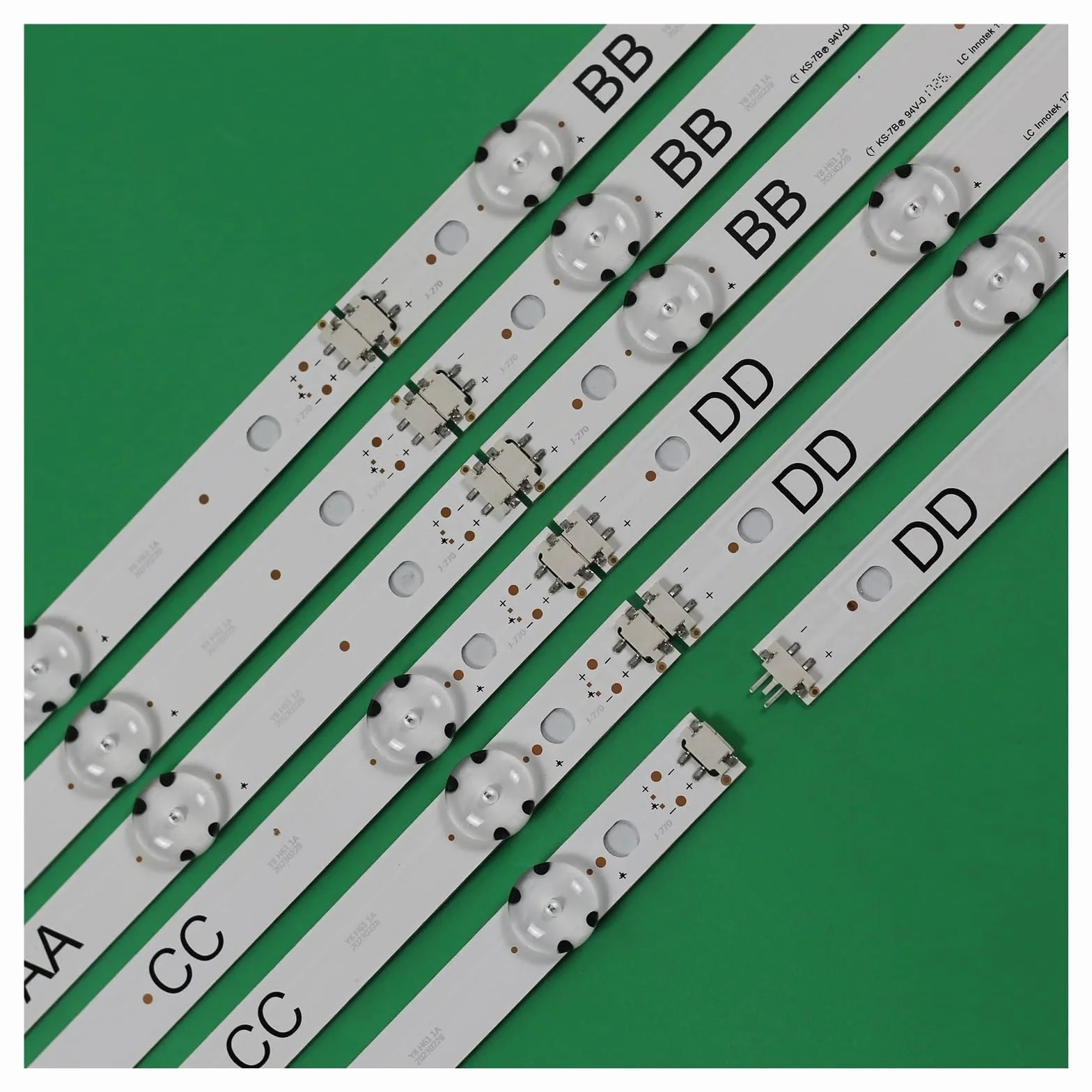 Bande de rétroéclairage LED for LG 65UK6100PLB 65LG63CJ-CA 65UJ6100 65UJ630A 65UJ630Y SSC_65UJ63_UHD_D 65UJ6300 65UJ630V