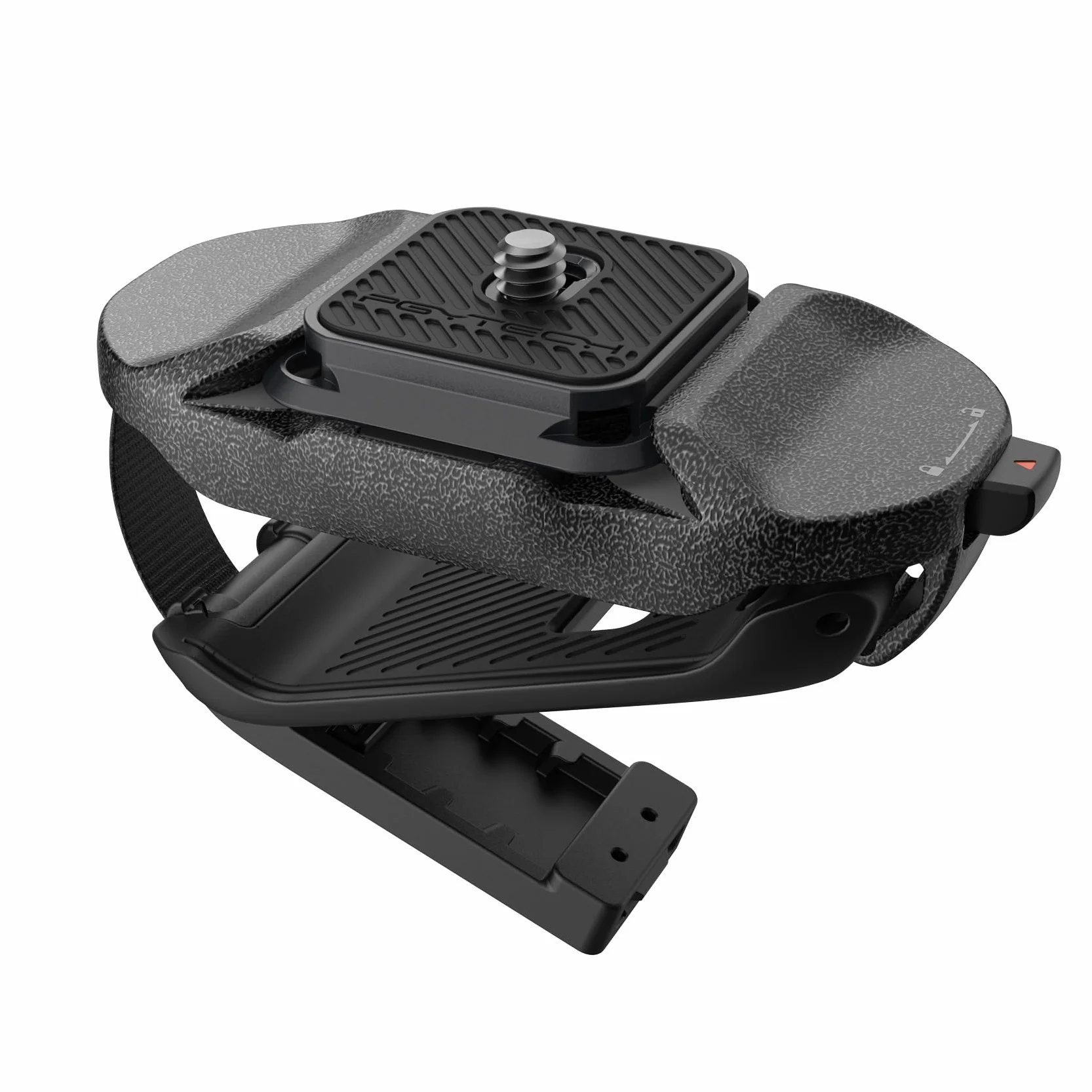 PGYTECH Beetle Clip V2 avec Plaque de libération Rapide pour Sony, Nikon, Fuji, DSLR/SLR, Arca Plaque à dégagement Rapide pour caméras d'action Sac à Dos Sangle