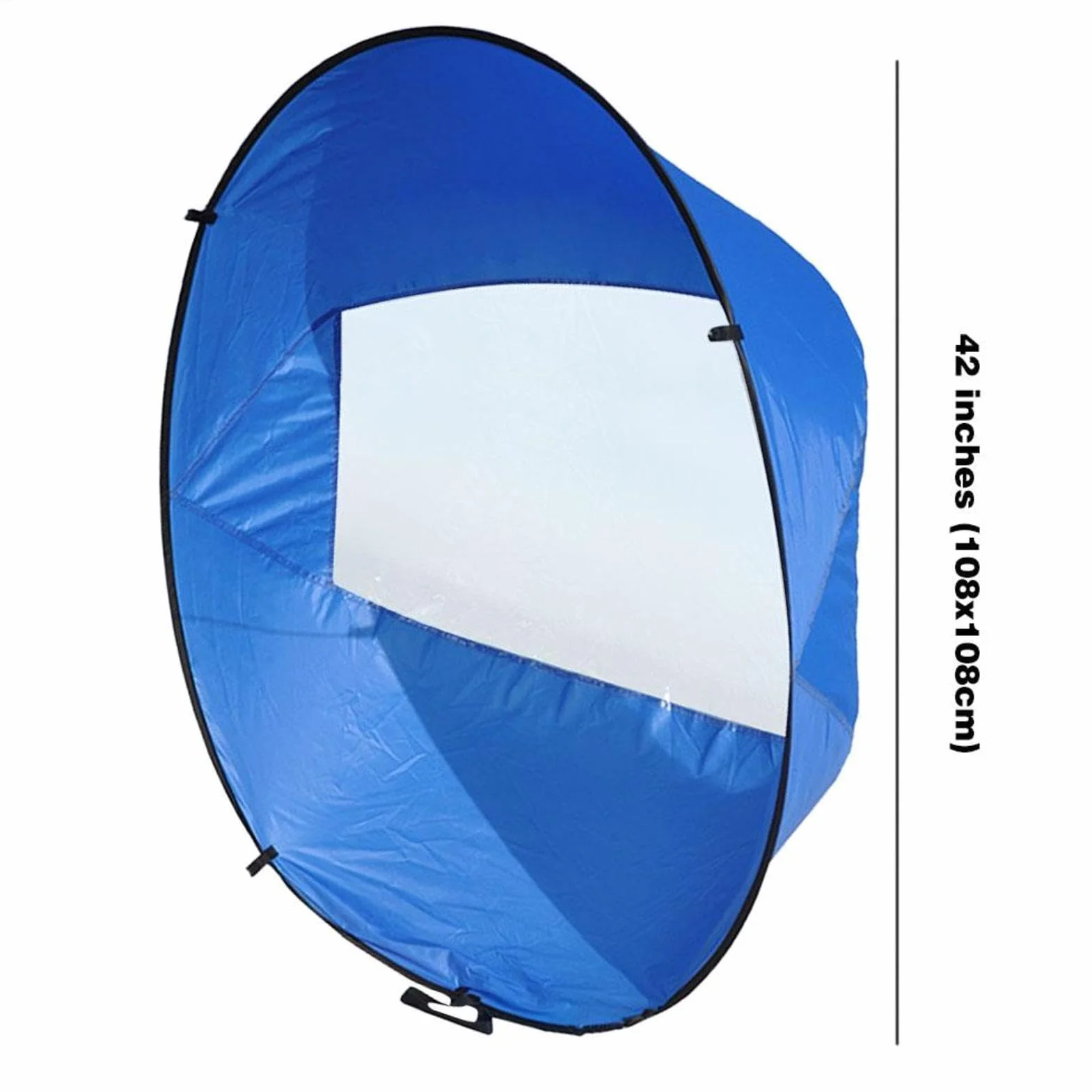 Voile pliable pour pagaie de kayak en PVC – Compact, portable, installation facile pour kayak, canoë et bateau gonflable