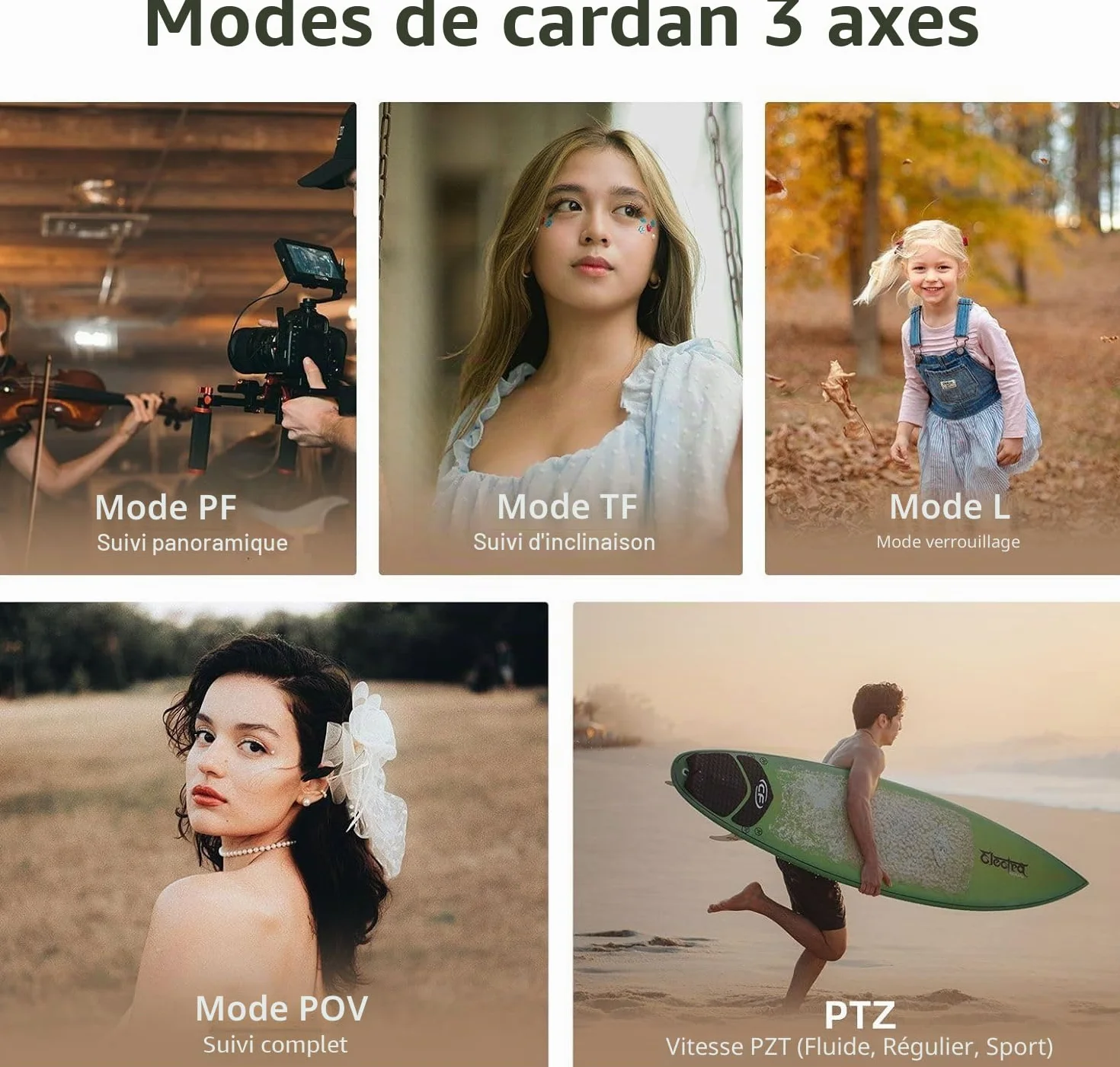 ORDRO M5 Camera Vlog, 4K/60 IPS Camescope, Stabilisation à 3 Axes, Écran Tactile Rotatif 3,5", Suivi Facial, WiFi, Camera Vision Nocturne, Caméscopes Youtube
