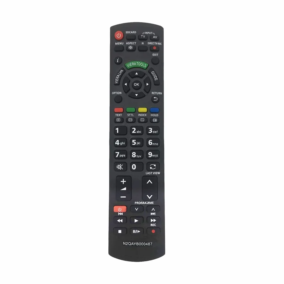 Remplacement telecommande panaso nic n2qayb000487 pour Panaso nic Viera TV:TH-32LRG20E TX-L42E3B TX-P46S20E TX-P50U30E