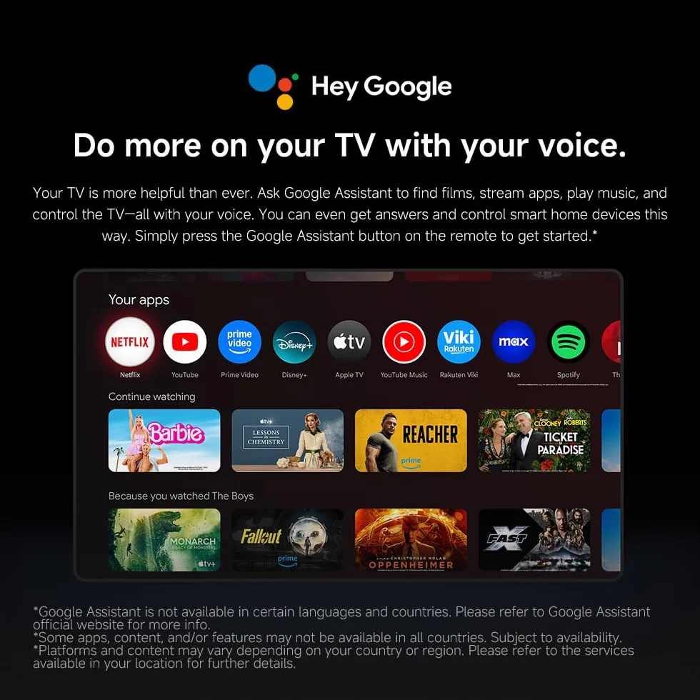 XIAOMI QLED 43" A Pro 2026 UltraHD 4K Dolby Audio Google TV