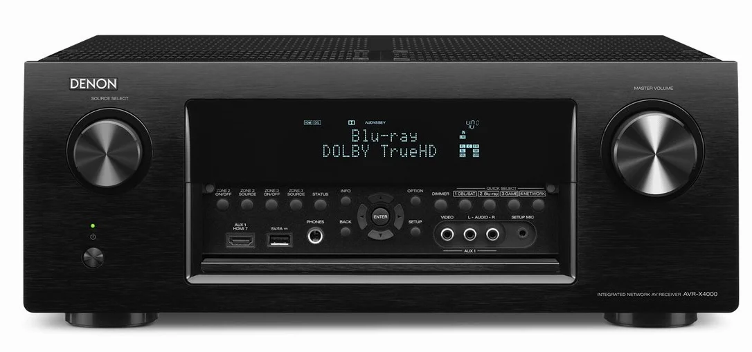 Denon AVR-X4000 Noir 200 W Ethernet, HDMI