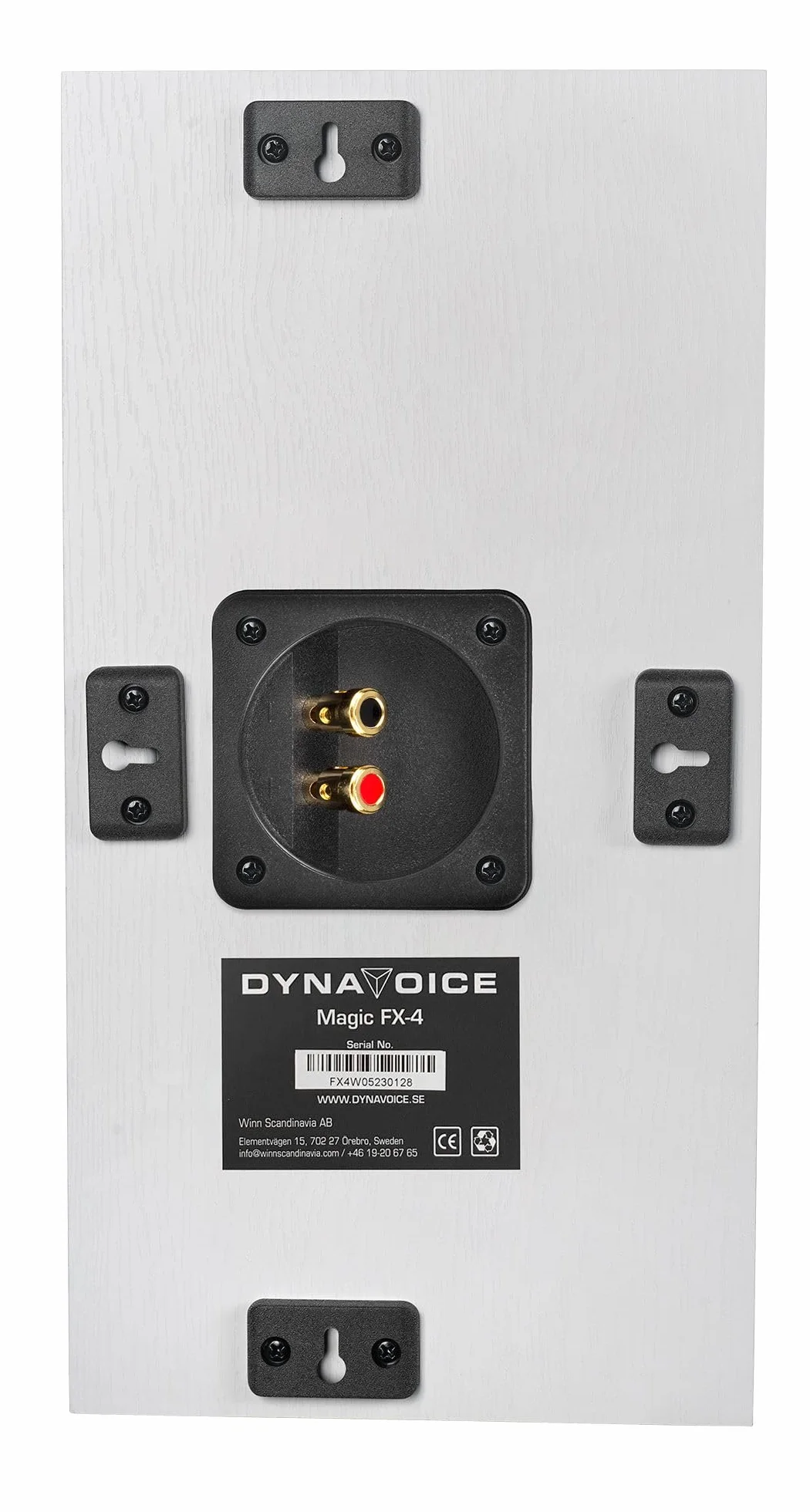 Dynavoice Magic FX-4 Blanc Enceintes Surround Home Cinéma Paire Installation Murale Plafond Compatibles Dolby Atmos