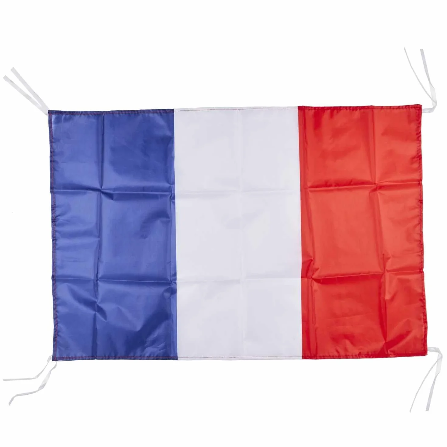 MISTER GADGET MG3461 Drapeau Français 70x50cm pour Fêtes Nationales Bleu Blanc Rouge