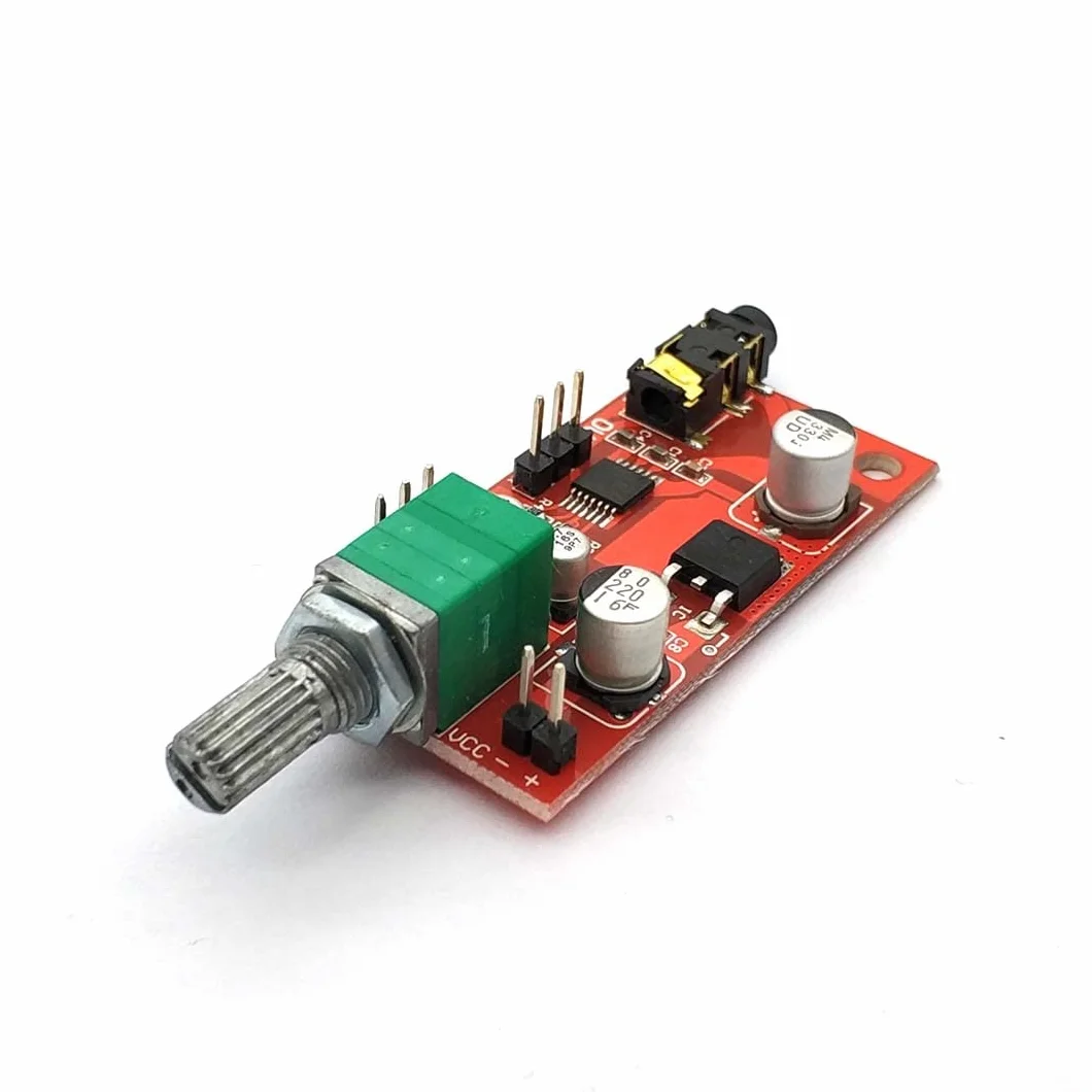 Hailege 2pcs MAX4410 Casque Amplificateur Amplificateur Casque Carte Mini Ampli Préampli Carte