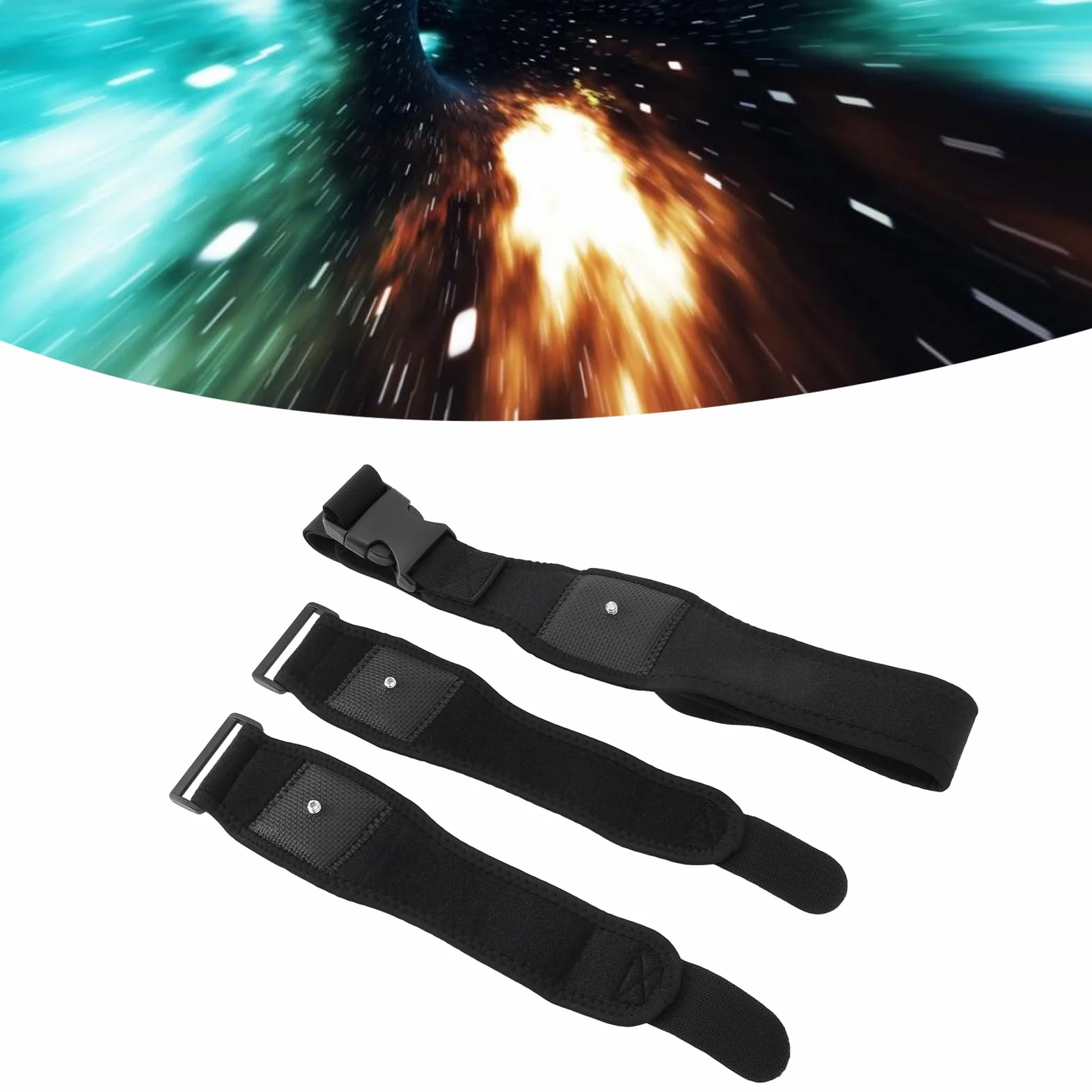 Sangle de Suivi du Corps Complet pour Vive Tracker, Sangles de Poignet réglables Compatible VR