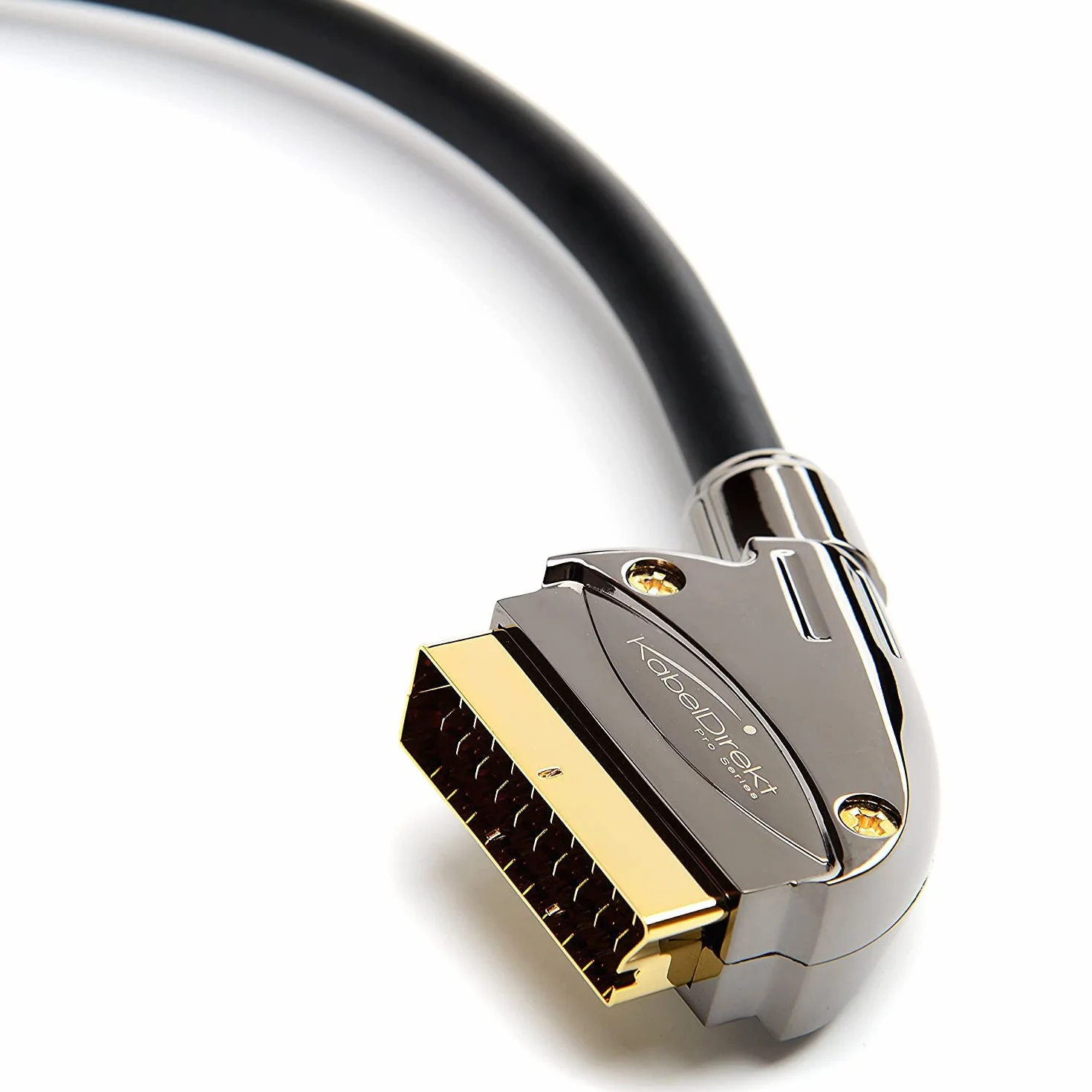 KabelDirekt – 3m Câble SCART (21 pôles, multi blindé, fiche de précision, Full HD)