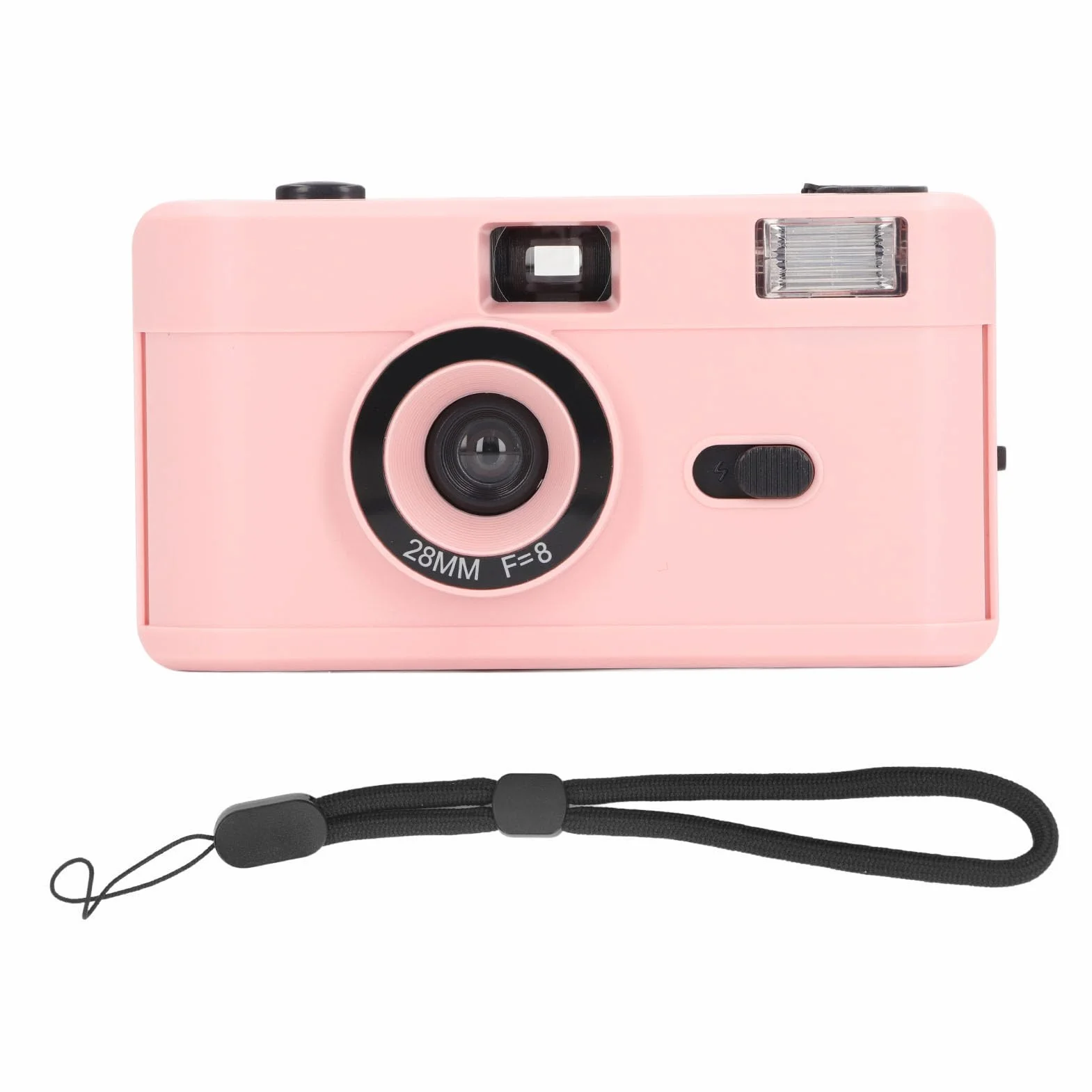 Appareil Photo Argentique 35 Mm, Flash intégré Léger, Appareil Photo Rétro 35 Mm ABS (Pink)