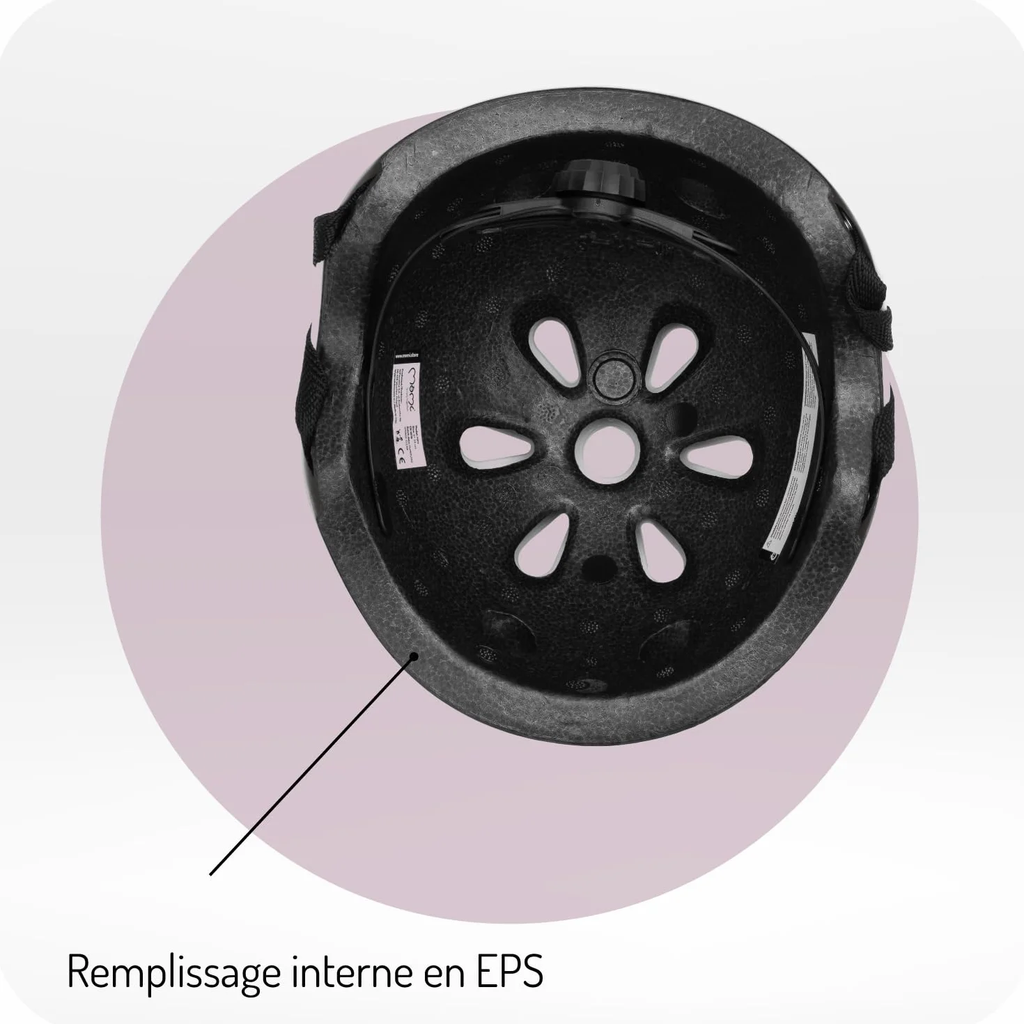 Casque Enfant Ajustable MoMi Mimi, Casque Vélo Antichoc 11 Trous Aération, Mousse Mentonnière Réglable