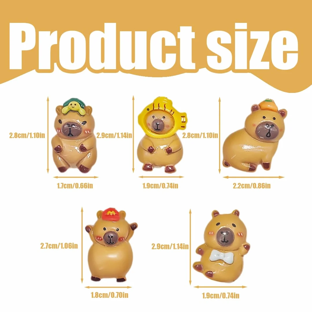 Capybara Pendentif Téléphone Portable Breloques Porte Clé Chaîne Lanière
