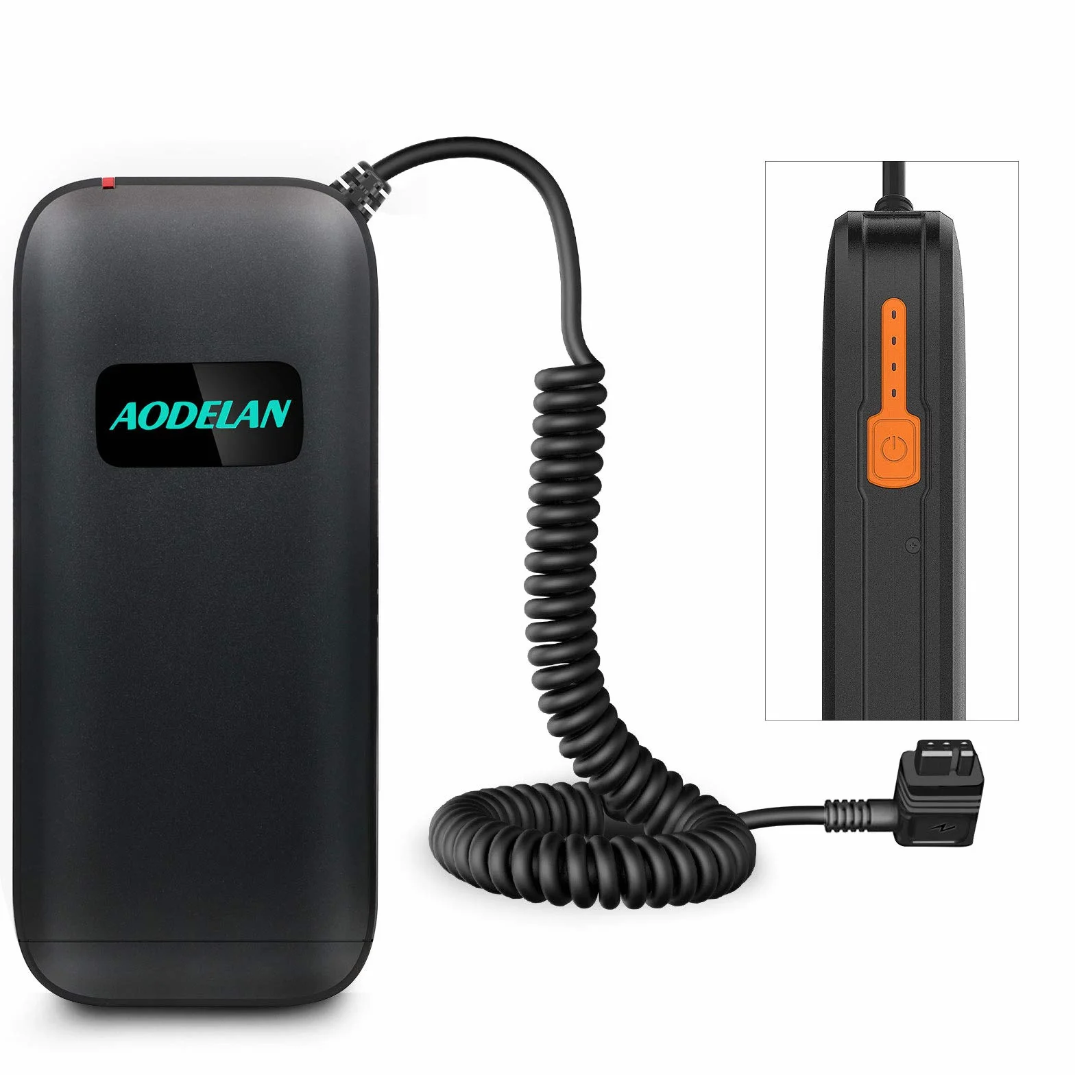 AODELAN Flash Batterie Boîtier Batterie Flash Externe pour Canon Speedlite 550EX 580EX 580EXII 600EX 600EX-RT 600EX II-RT