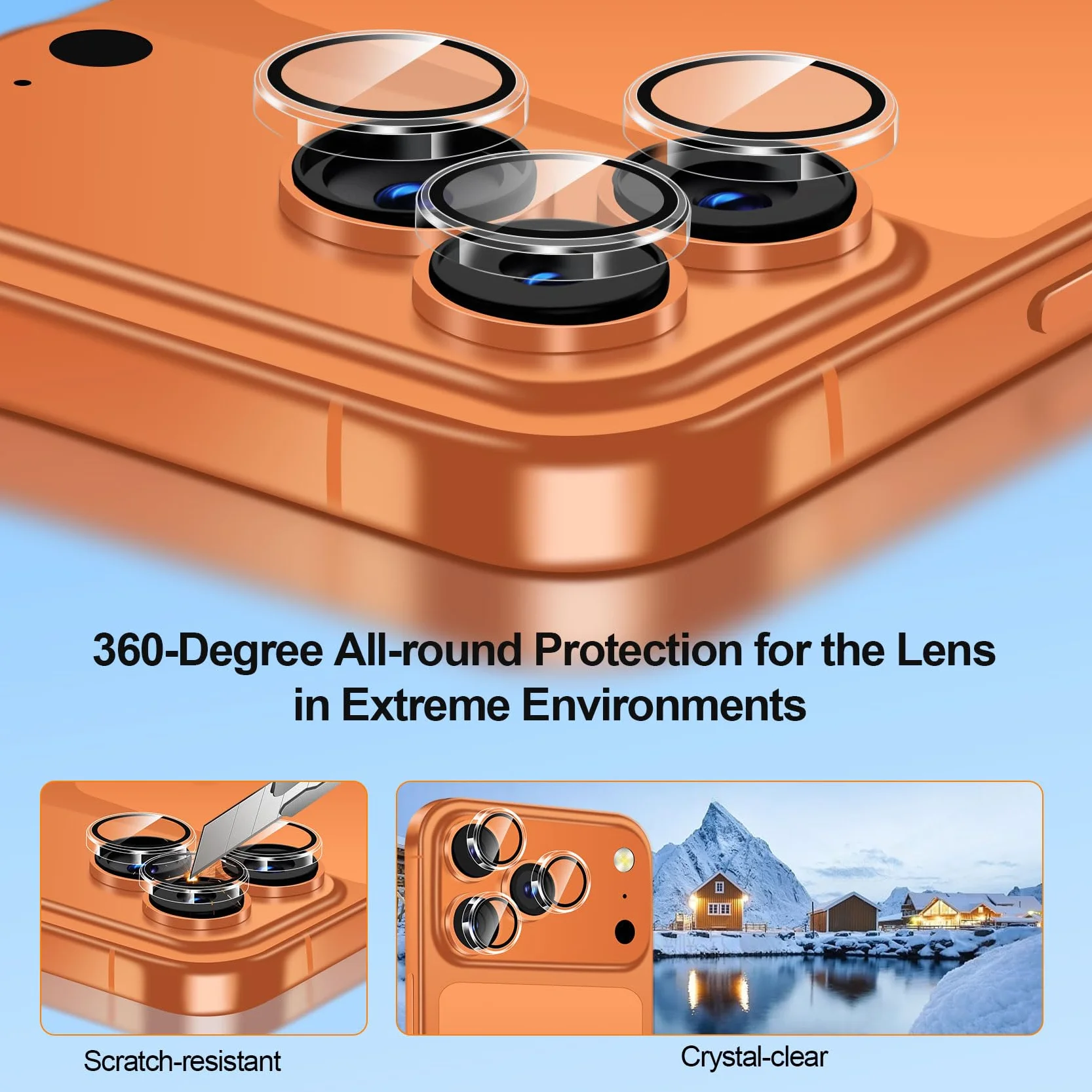 QHOHQ 3 Pièces Verre Trempé Anti-Espion pour iPhone 17 Pro Max + 1 Jeu Protection Caméra Arrière, [12 Pieds Qualité Militaire Vitre Protection], 25°Anti-Spy, Auto-Install 1s, Coque Compatible