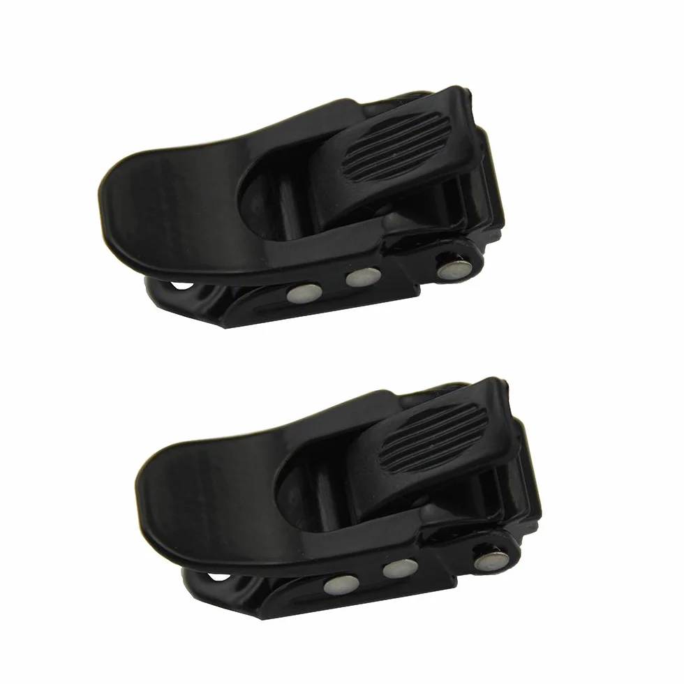 Fixation de Snowboard UP100 avec 2 Boucles à Cliquet et 2 Sangles