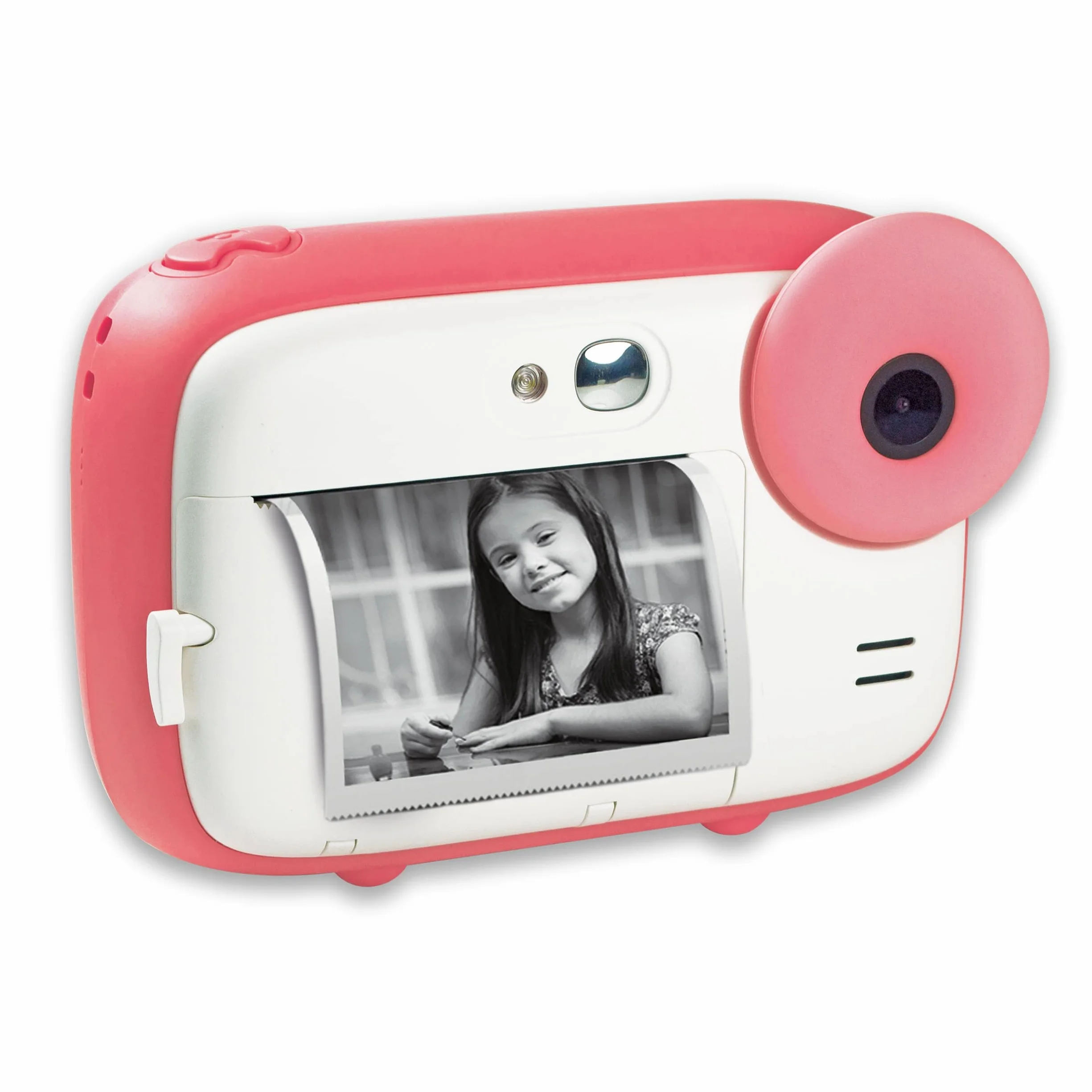 AgfaPhoto Realikids Instant Cam - Appareil Photo Instantané pour Enfant, Photo/Video, Ecran LCD 2,4', Port Micro SD, Batterie Lithium, Miroir Selfie et Filtre Photo