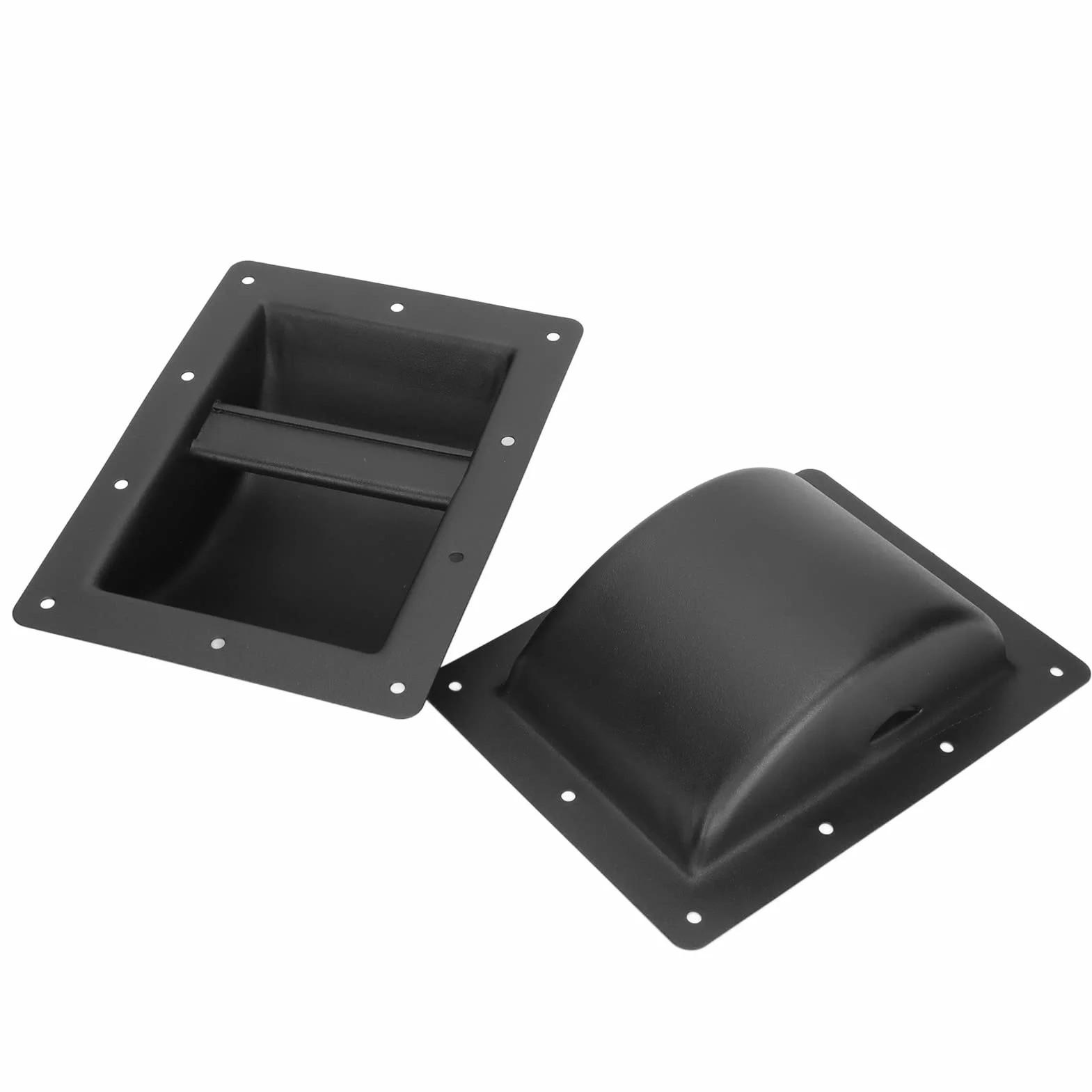 2pcs Haut parleur Poignées Professionnel en Acier de Remplacement pour Armoire Audio Poignée de Transport pour les Audios de Scène