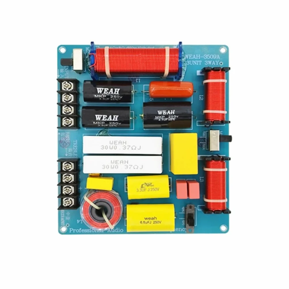 Module de filtre HiFi Crossovers 3 voies pour haut-parleur domestique