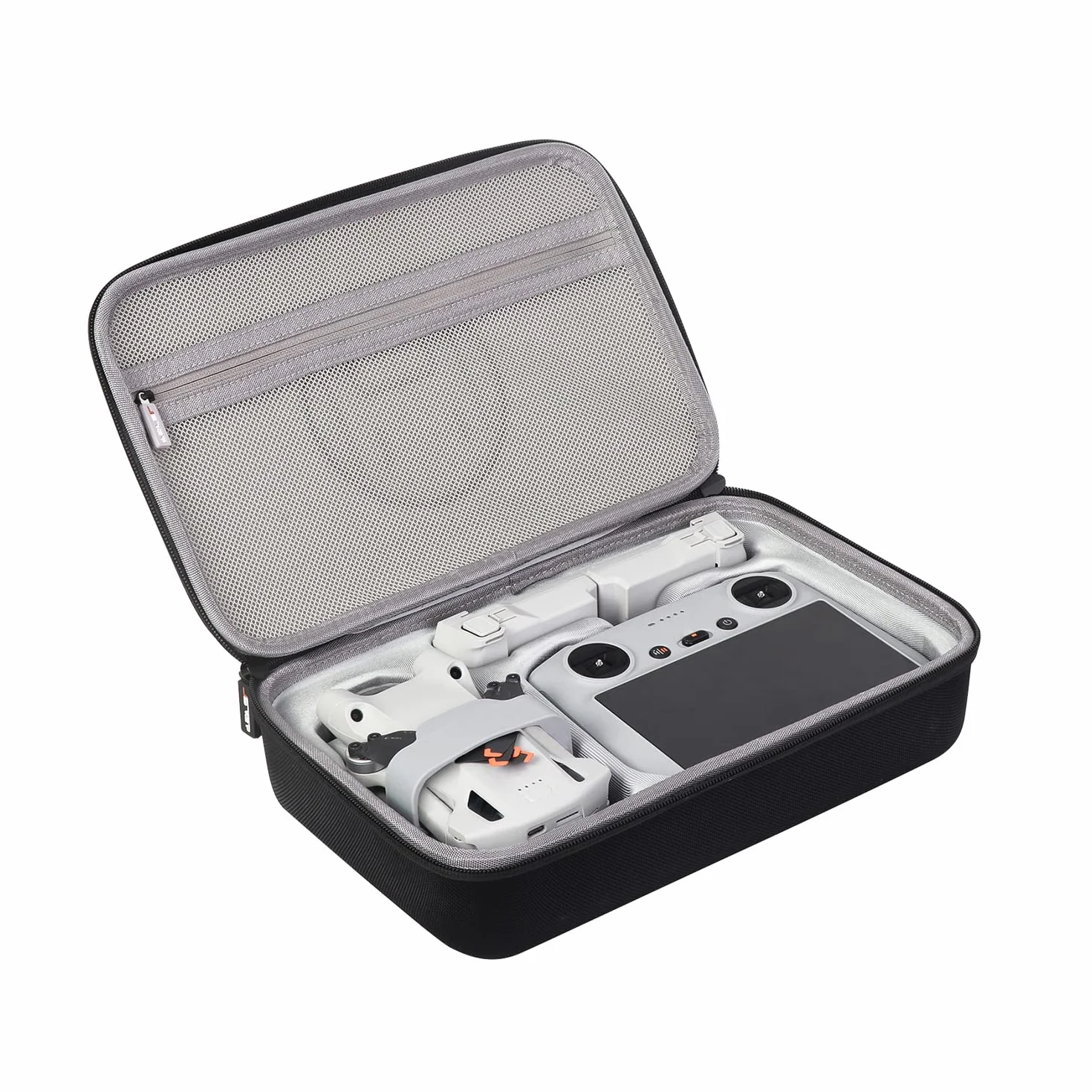 JSVER Mini 3 Pro 3 Étui Portable EVA Dure Cas pour DJI Mini 3 Voyage Espace de Rangement Sac de Transport pour DJI 3 Pro Housse Accessoires-Noir