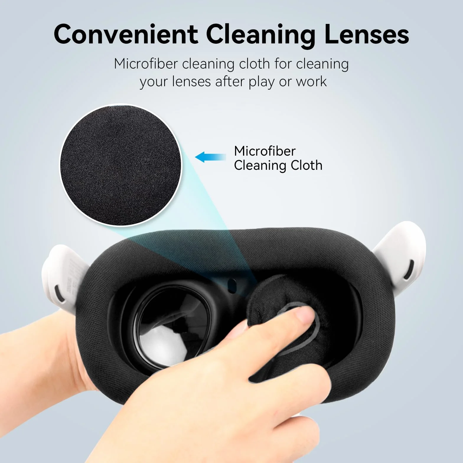 AMVR Lens Protector Cover for Meta Quest 3s, Quest 3/2/1, Valve Index, Rift S, Pico 4