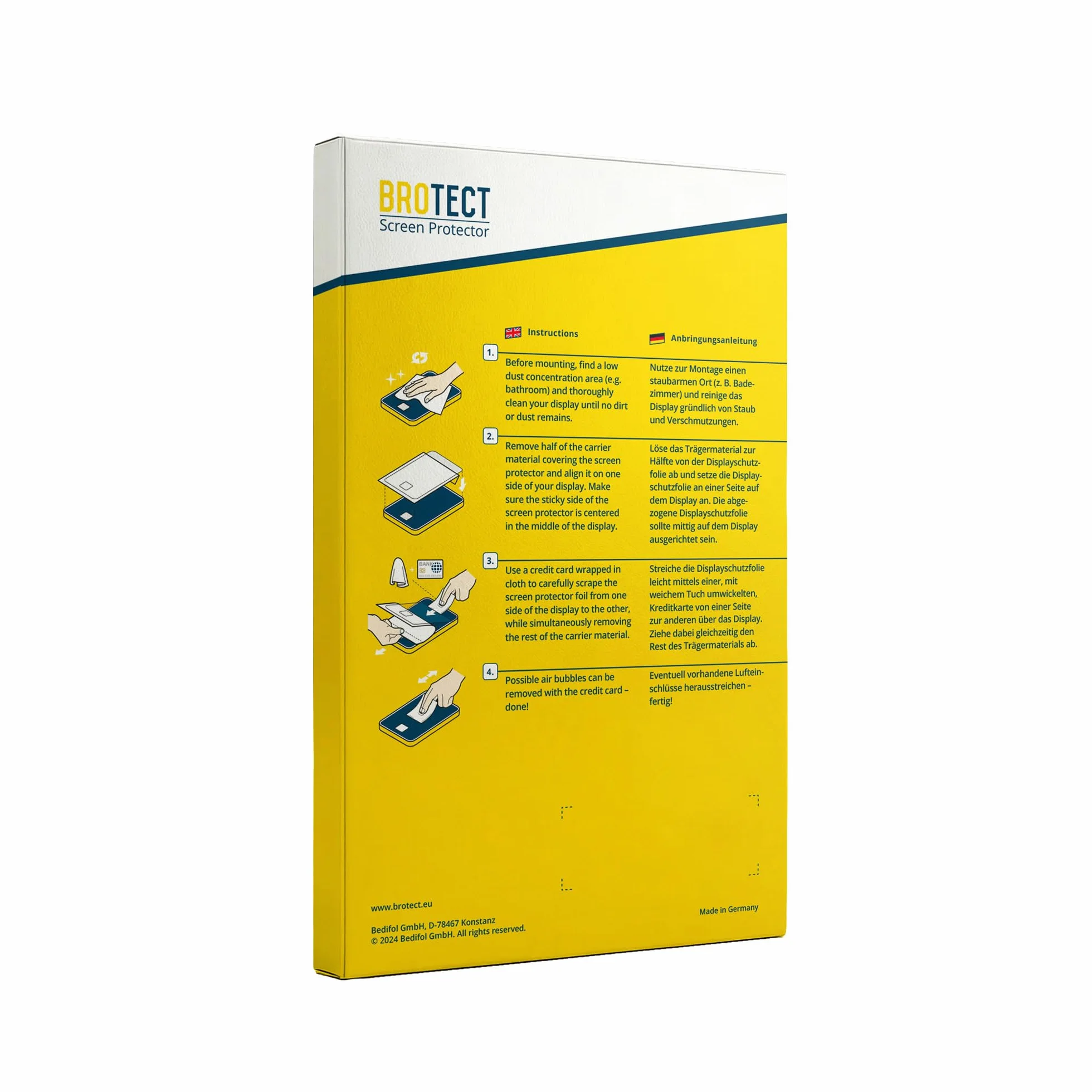 brotect Protection Anti-Espion pour Dell Pro 13 Plus Laptop PB13250 [Anti-Spy, Privacy Film, Écran de Confidentialité, filtre de lumière bleue]