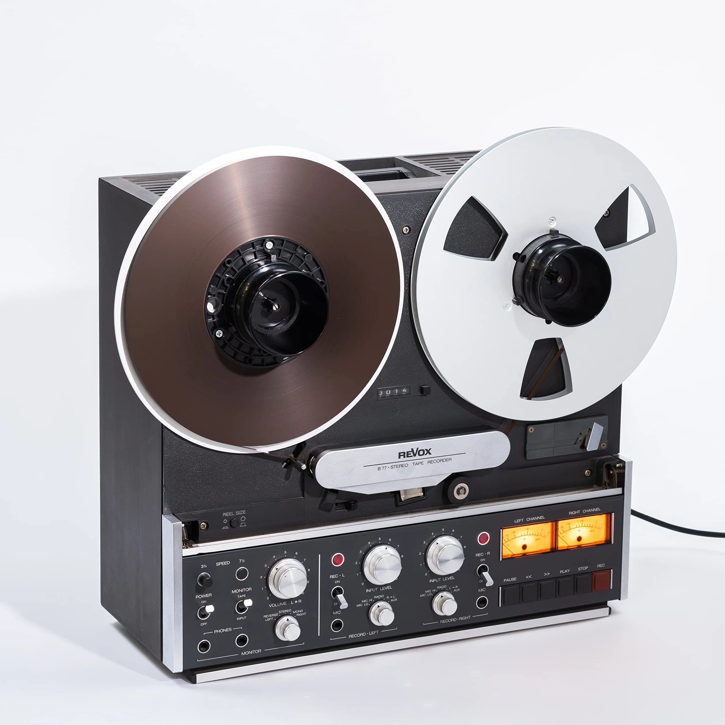 RTM Long Play LPR35 ¼ Pouce Bande Audio Analogique 1100m Nab Pancake Bobine Nue 10.5 Pouces 26,5cm