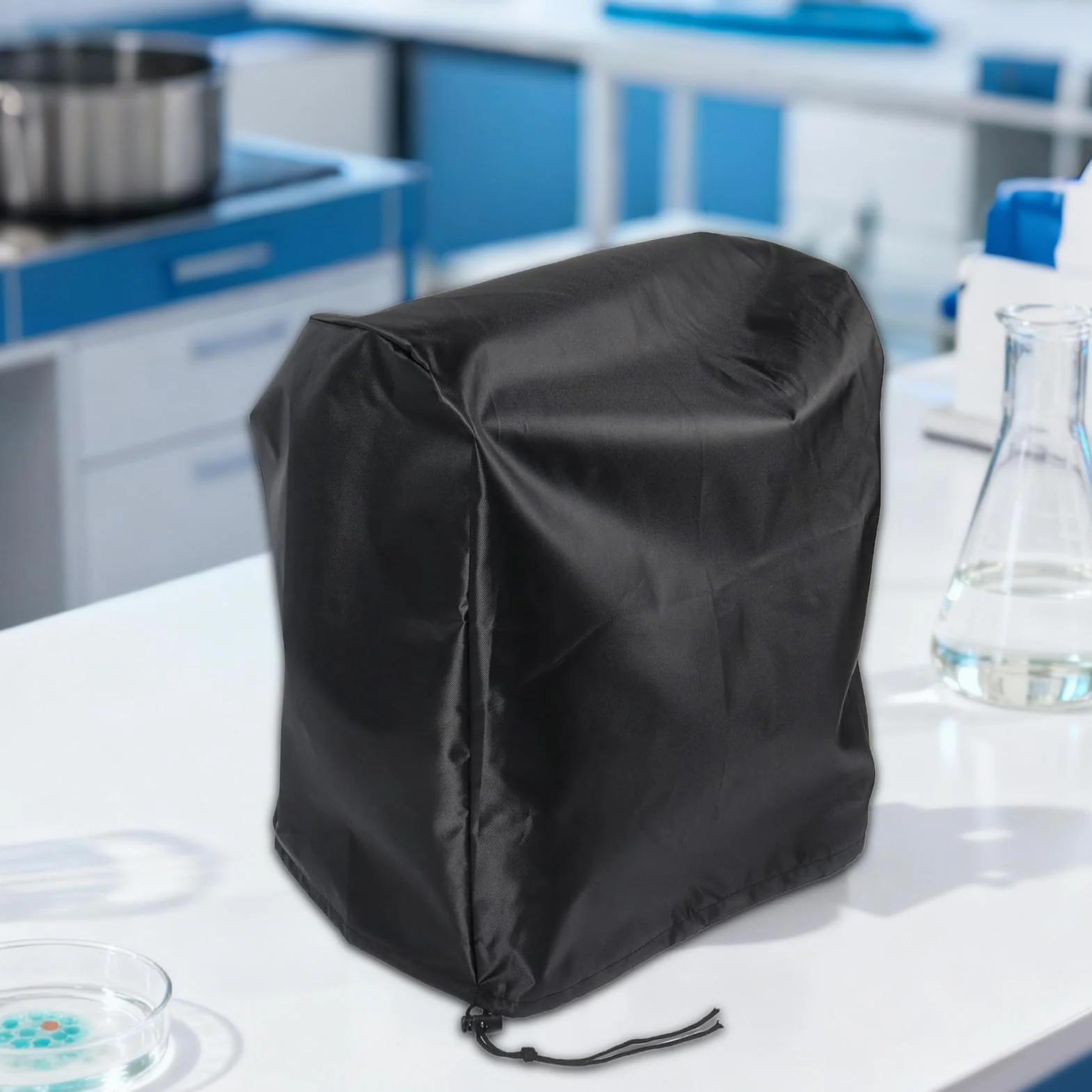 Housse Anti-poussière Pour Microscope – Étui De Protection En Tissu Oxford Imperméable Avec Fermeture À Cordon