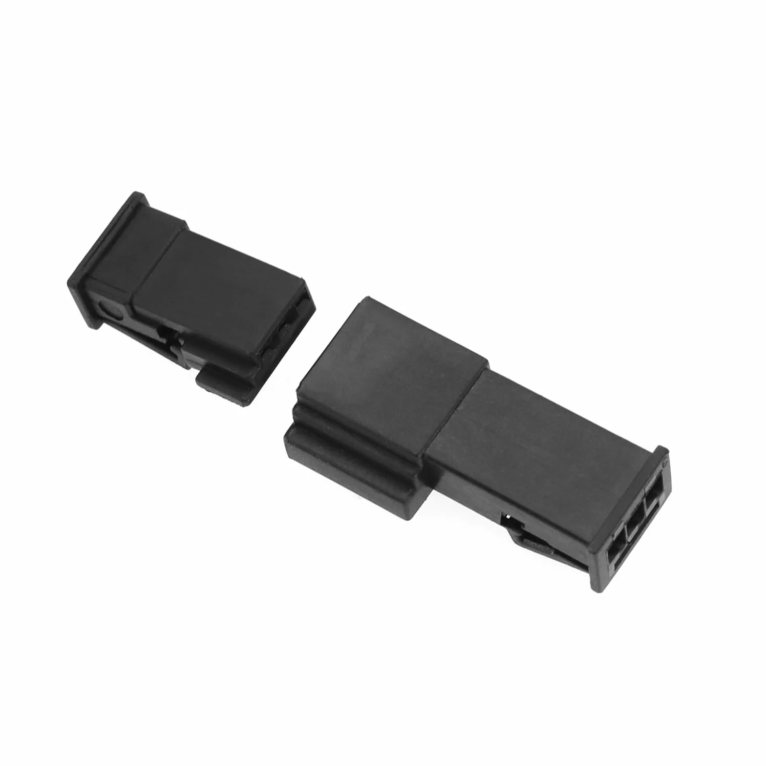 Create idea 2 Sets Fiches de Voiture à 3 Broches Connecteur Mâle/Femelle pour Haut-Parleur Automobile Composant de Capteur de Pluie 6905977 8377064 Compatible avec BMW en Plastique Métal