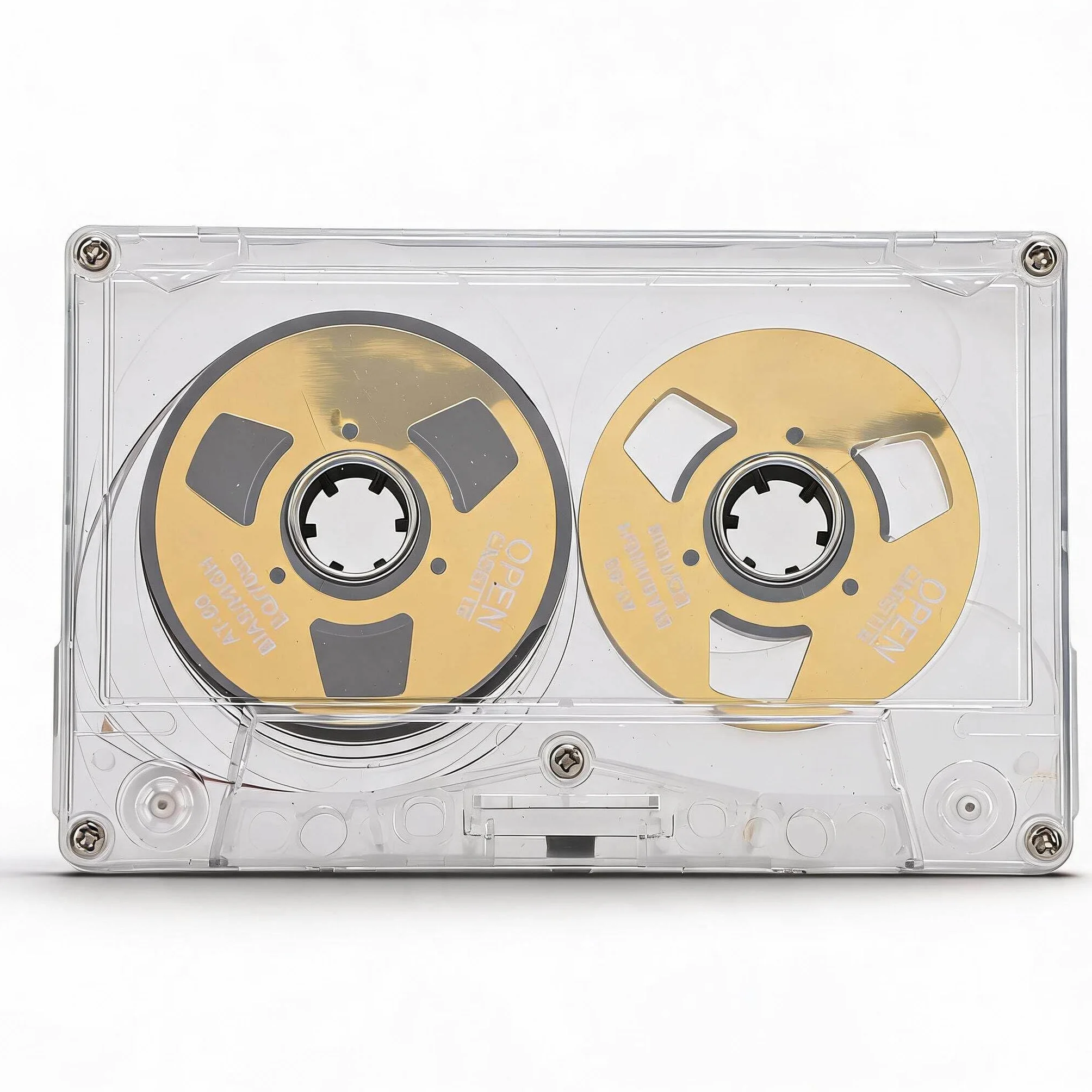 Cassette Audio Vierge Professionnelle 50 Minutes Bobine Compacte pour Enregistrement