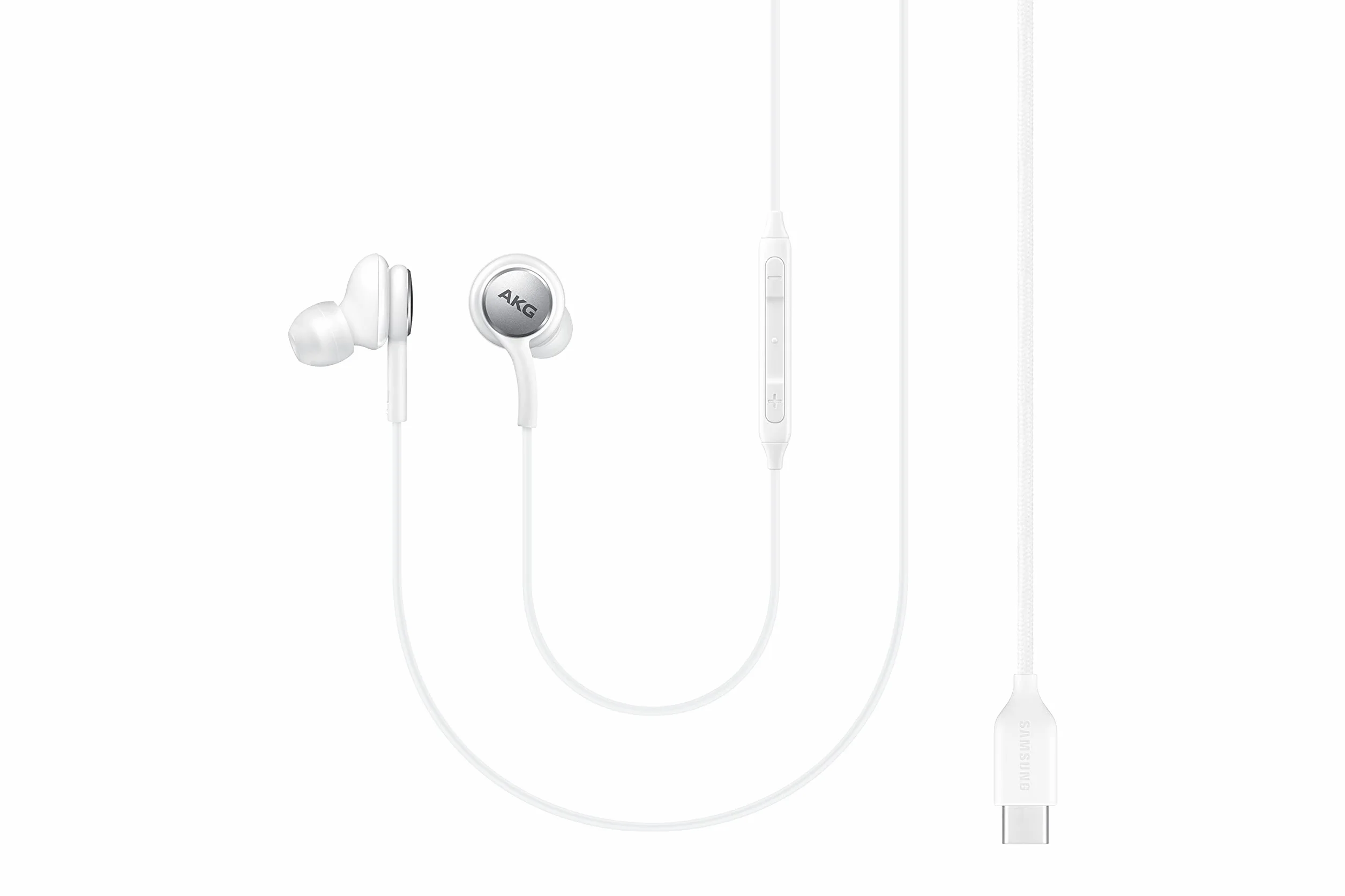 Samsung Earphones USB Type-C EO-IC100, Sound by AKG, Blanc