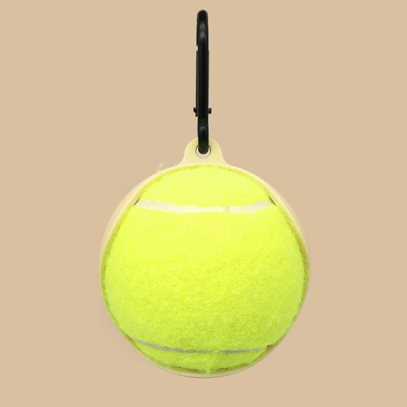Porte-boule portable pour chien avec laisse Support de balle de tennis pour extérieur