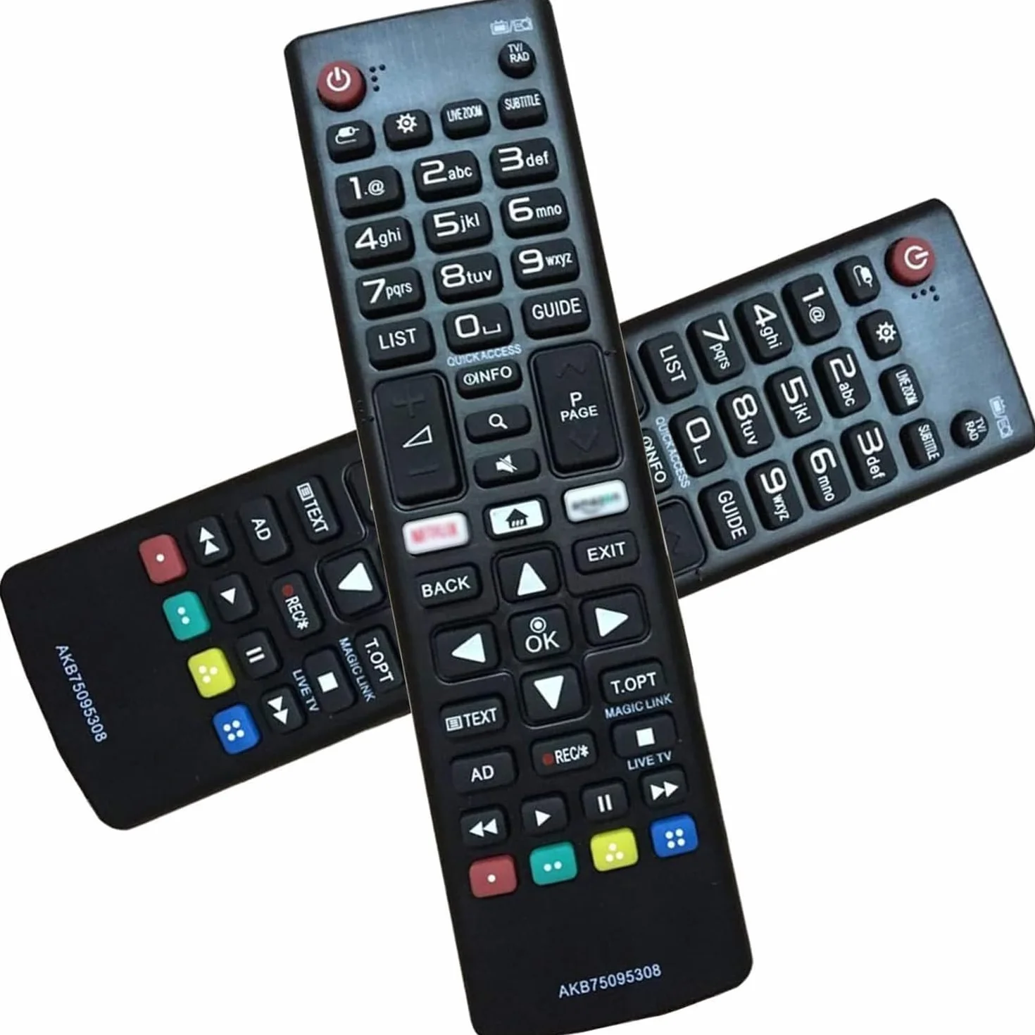 AKB75095308 pour telecommande Universelle LG Smart TV Convient pour télécommande LG TV