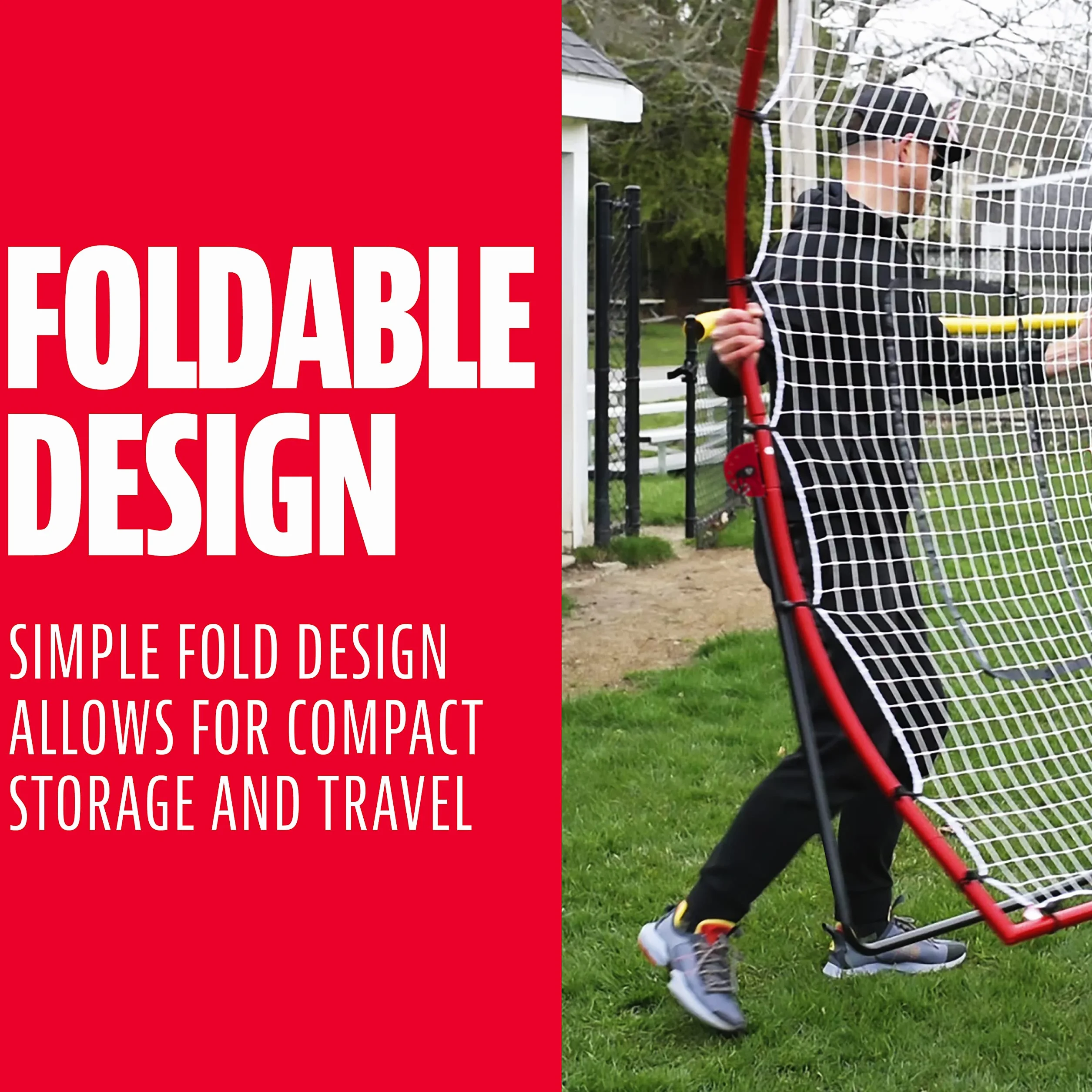 Franklin Sports Nid Pitchback Filet de Rebond Multi-Angle pour Baseball